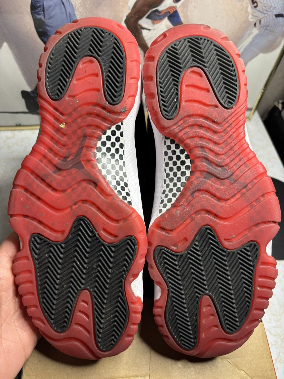 Jordan Brand Air Jordan 11 Bred 2019 Size US 10 / EU 43 - 5 Thumbnail