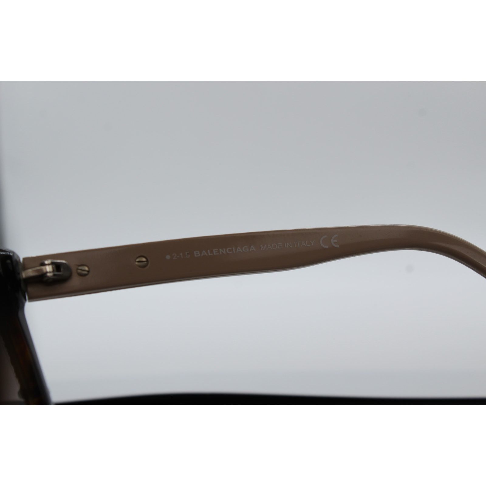 Balenciaga Balenciaga BA 25 Tan and Brown Tortoise Sunglasses Size ONE SIZE - 5 Thumbnail