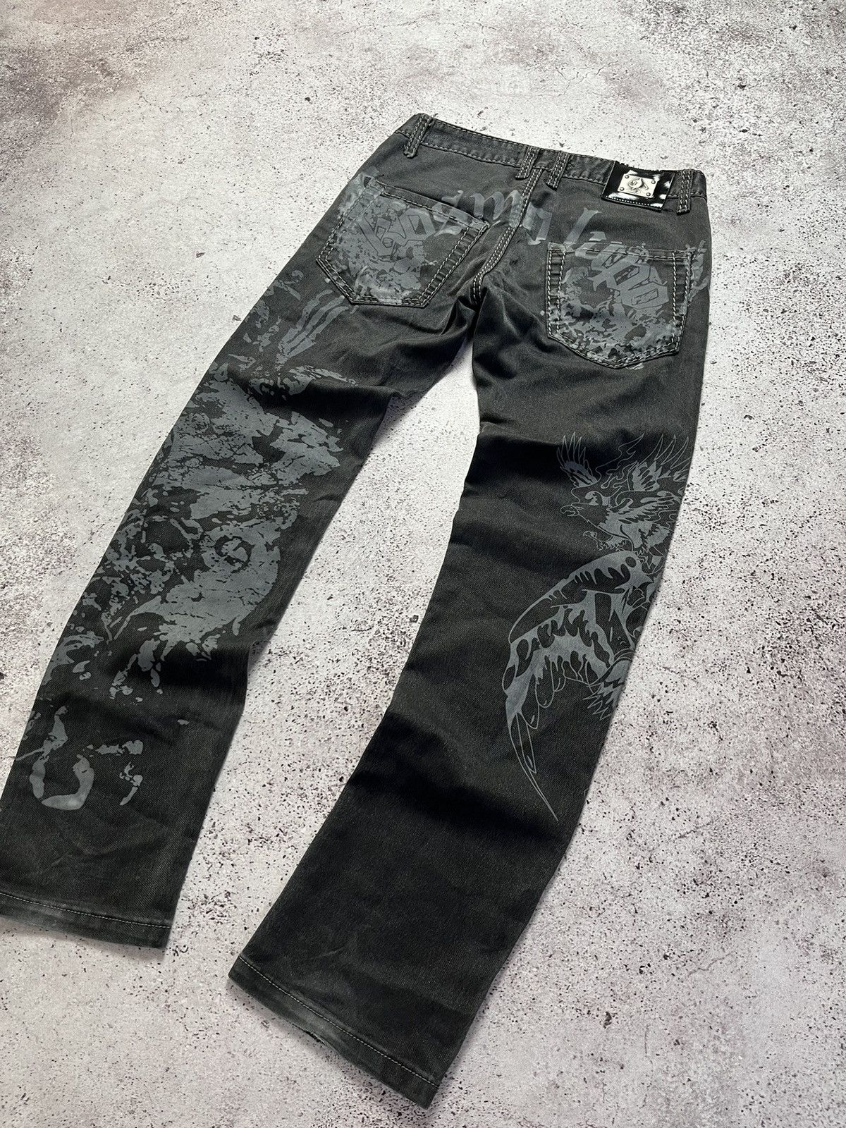 Japanese Brand Avant Garde Kosmo Lupo Jeans Dragons Japanese Style Denim Size US 30 / EU 46 - 5 Thumbnail