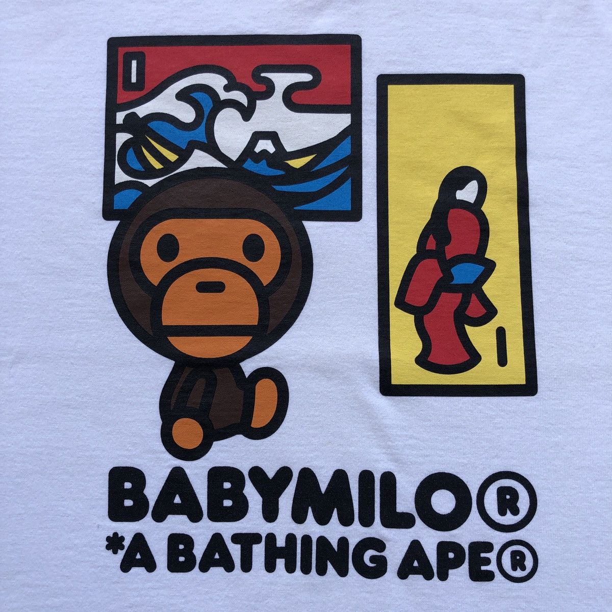 Bape Baby Milo Bape Exclusive Kyoto Tshirts Size US XL / EU 56 / 4 - 3 Thumbnail