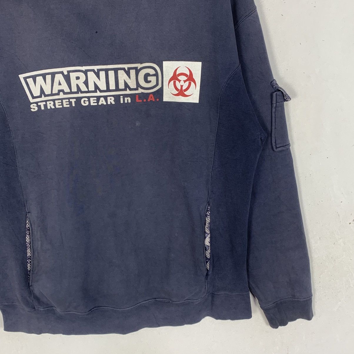 Vintage Vintage warning Street Gear Streetwear hip hop Hoodies Size US M / EU 48-50 / 2 - 6 Thumbnail