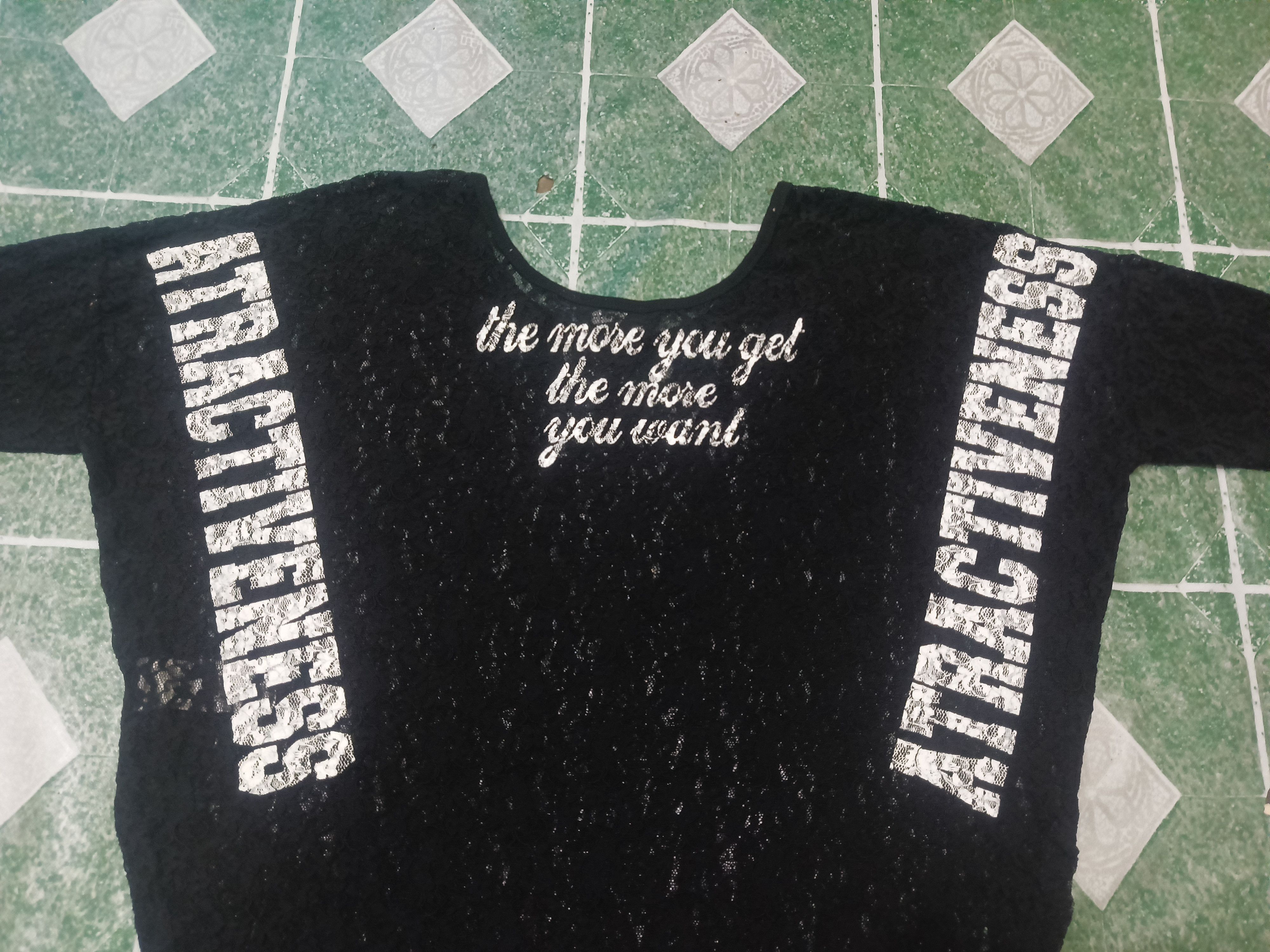 If Six Was Nine Egoist Mesh Shirt Skull Sparkling beads Rare design Size US L / EU 52-54 / 3 - 12 Thumbnail