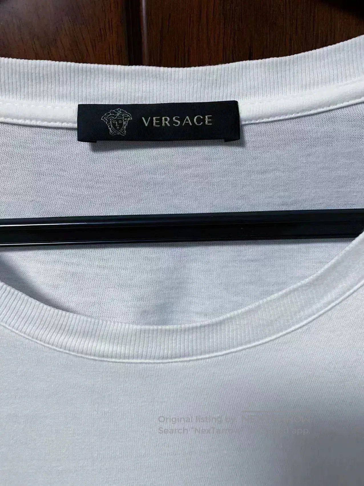 Japanese Brand Versace Men's Short Sleeve T-shirt Medusa. Size US XL / EU 56 / 4 - 3 Thumbnail