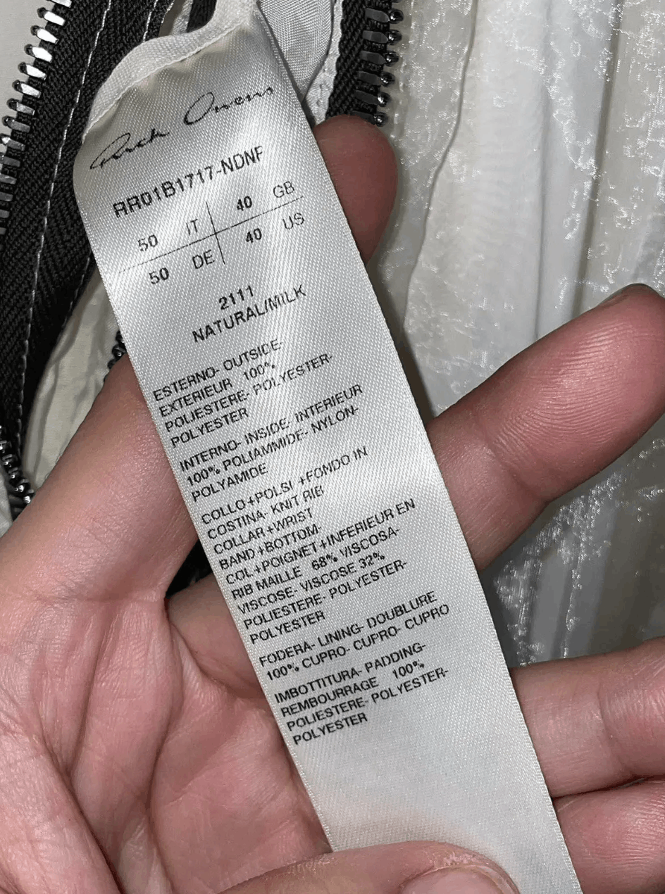 Rick Owens RICK OWENS PETER FLIGHT BOMBER Size US M / EU 48-50 / 2 - 5 Thumbnail