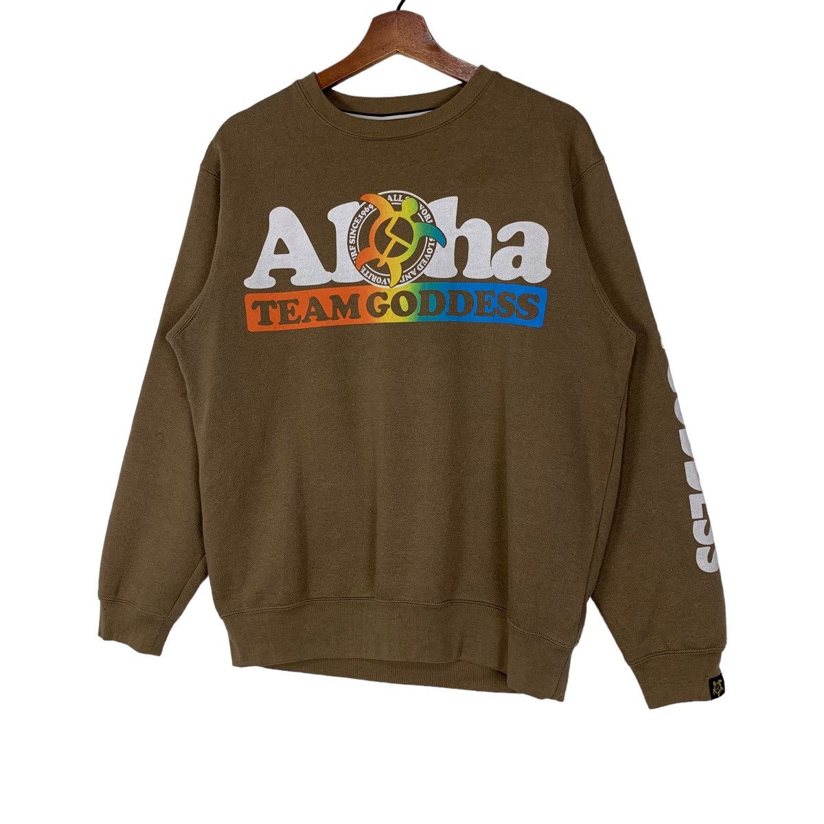 Japanese Brand × Vintage Vintage Surf Aloha Hawaiian Sweatshirt Big Logo Size US M / EU 48-50 / 2 - 3 Thumbnail