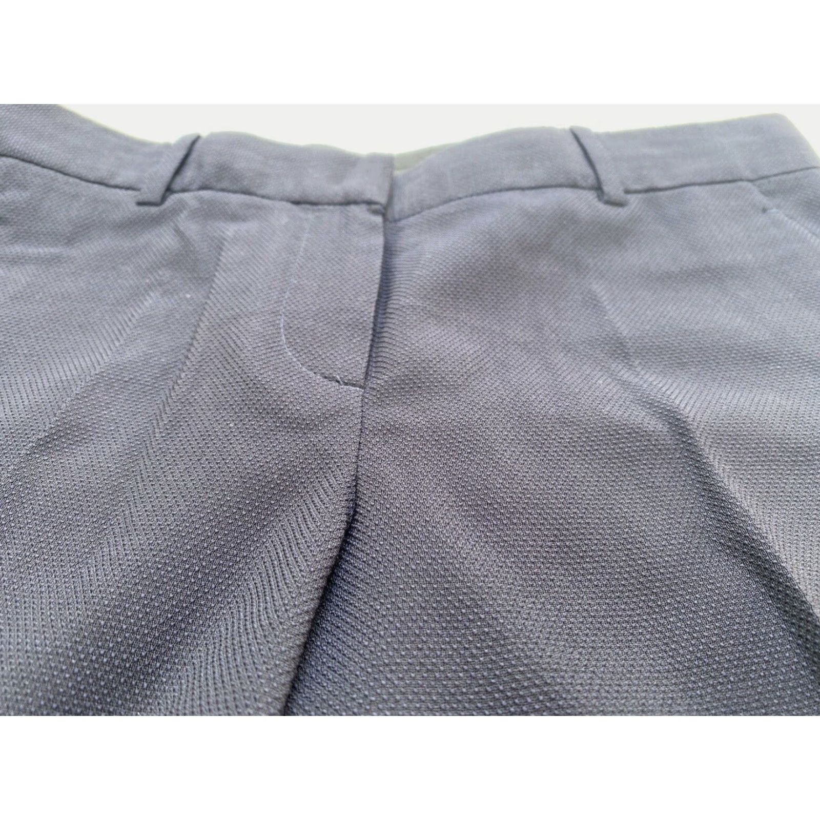 Theory VINTAGE Theory Women's Pleated Pants 100% Wool Navy Size 4 Dress Pants Womens Mens Size 27" / US 4 / IT 40 - 6 Thumbnail