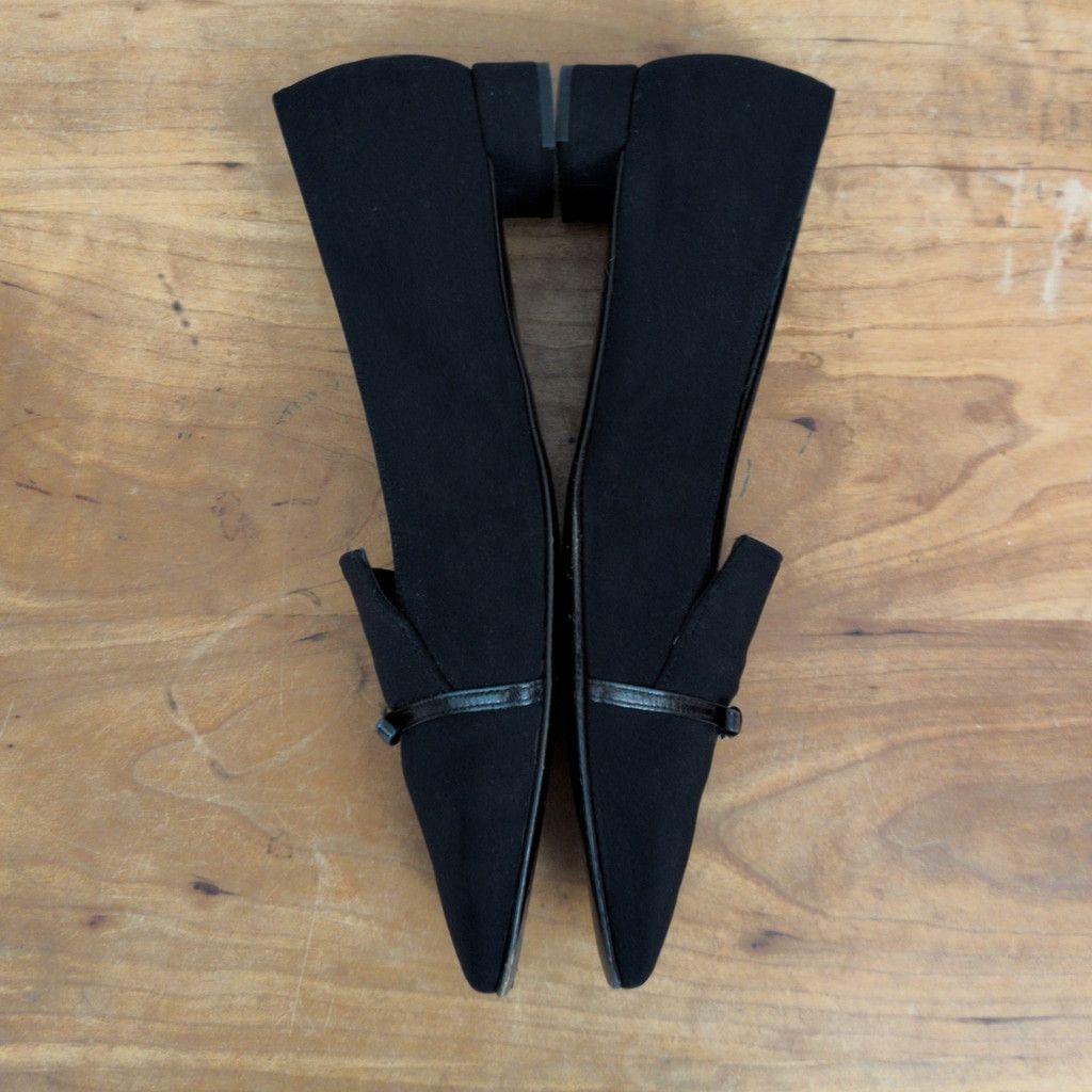 Robert Clergerie Robert Clergerie Naturin Black French Made low heels Size 9B Size US 9 / IT 39 - 6 Thumbnail