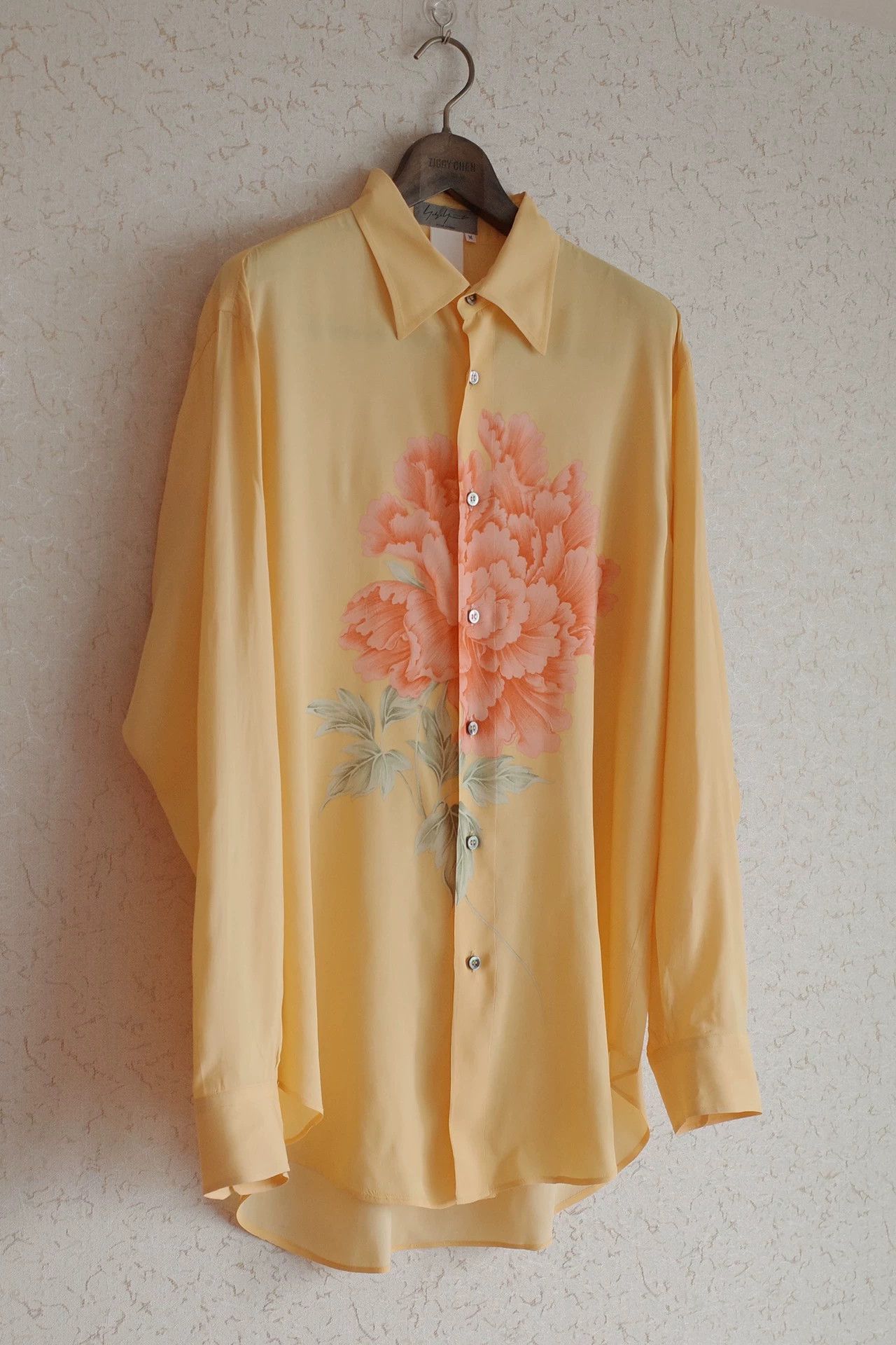 Yohji Yamamoto Yohji Yamamoto 96SS Flower & Boy Golden Peony Jacket M Size US M / EU 48-50 / 2 - 2 Thumbnail