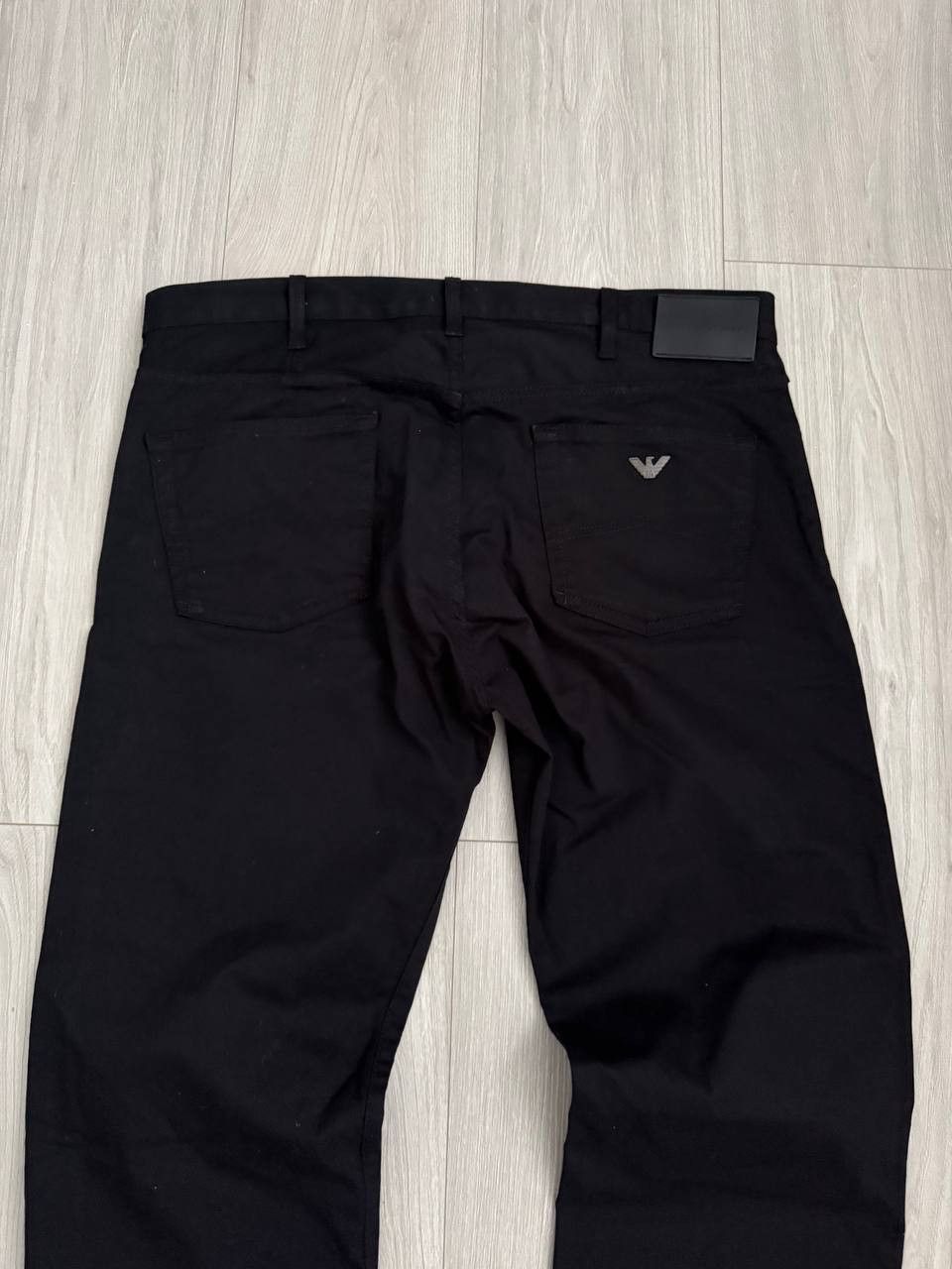 Armani Armani jeans black cotton jeans Size US 34 / EU 50 - 2 Thumbnail