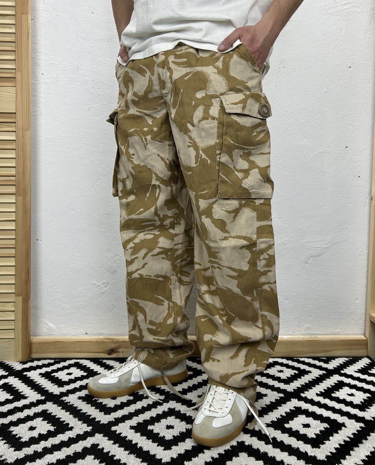 Vintage Vintage military cargo pant size 34 Size US 34 / EU 50 - 1 Thumbnail