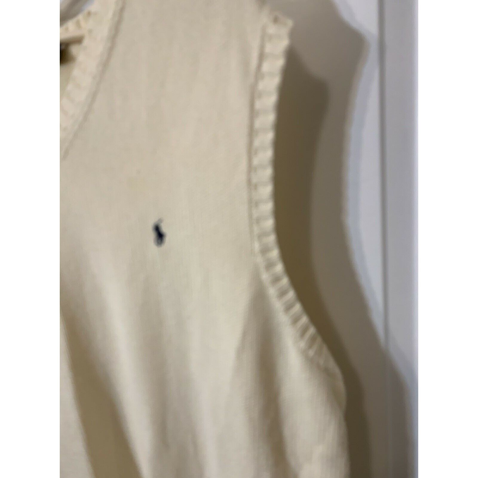 Ralph Lauren Polo Ralph Lauren Ivory Vest Sz XLT Golf Size US XL / EU 56 / 4 - 4 Thumbnail