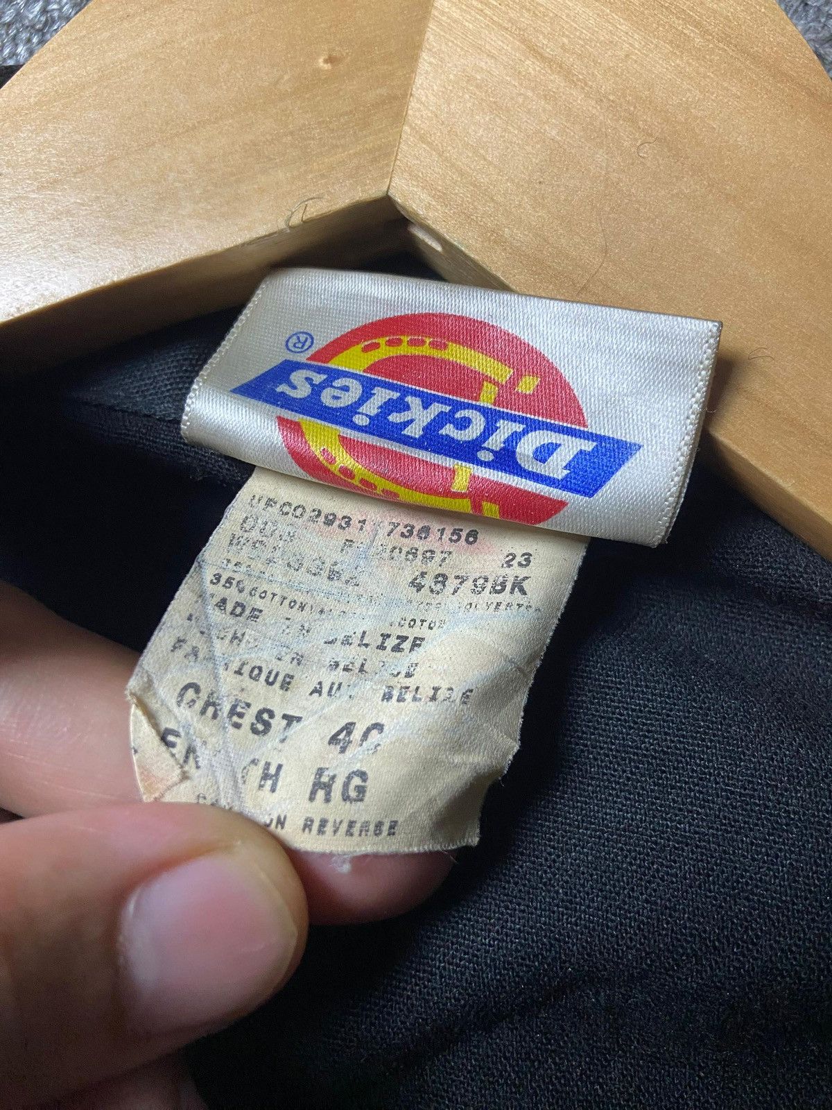 Dickies Vintage Dickies “Stealth” Backhit Coveralls (154) Size US 35 - 10 Thumbnail