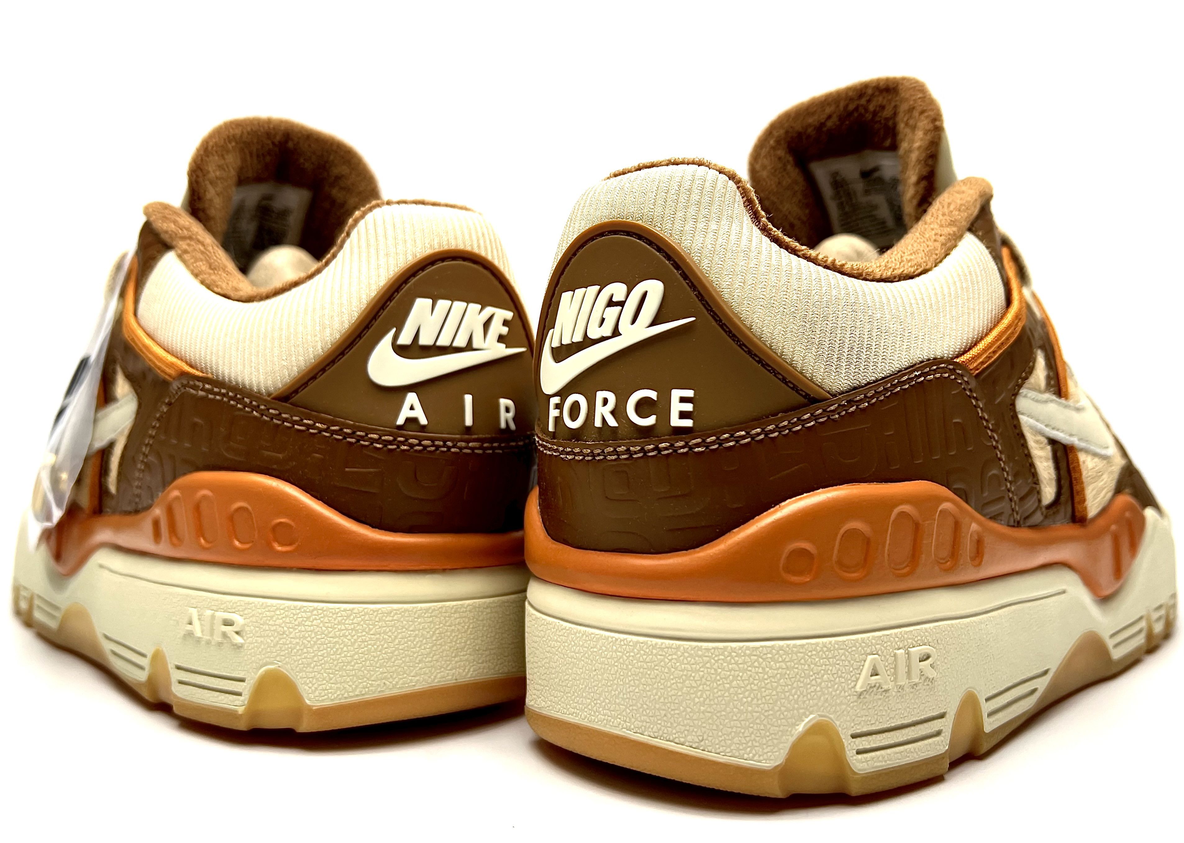 Nike Nike Air Force 3 Low SP Nigo "Light British Tan" Size US 10.5 / EU 43-44 - 3 Thumbnail