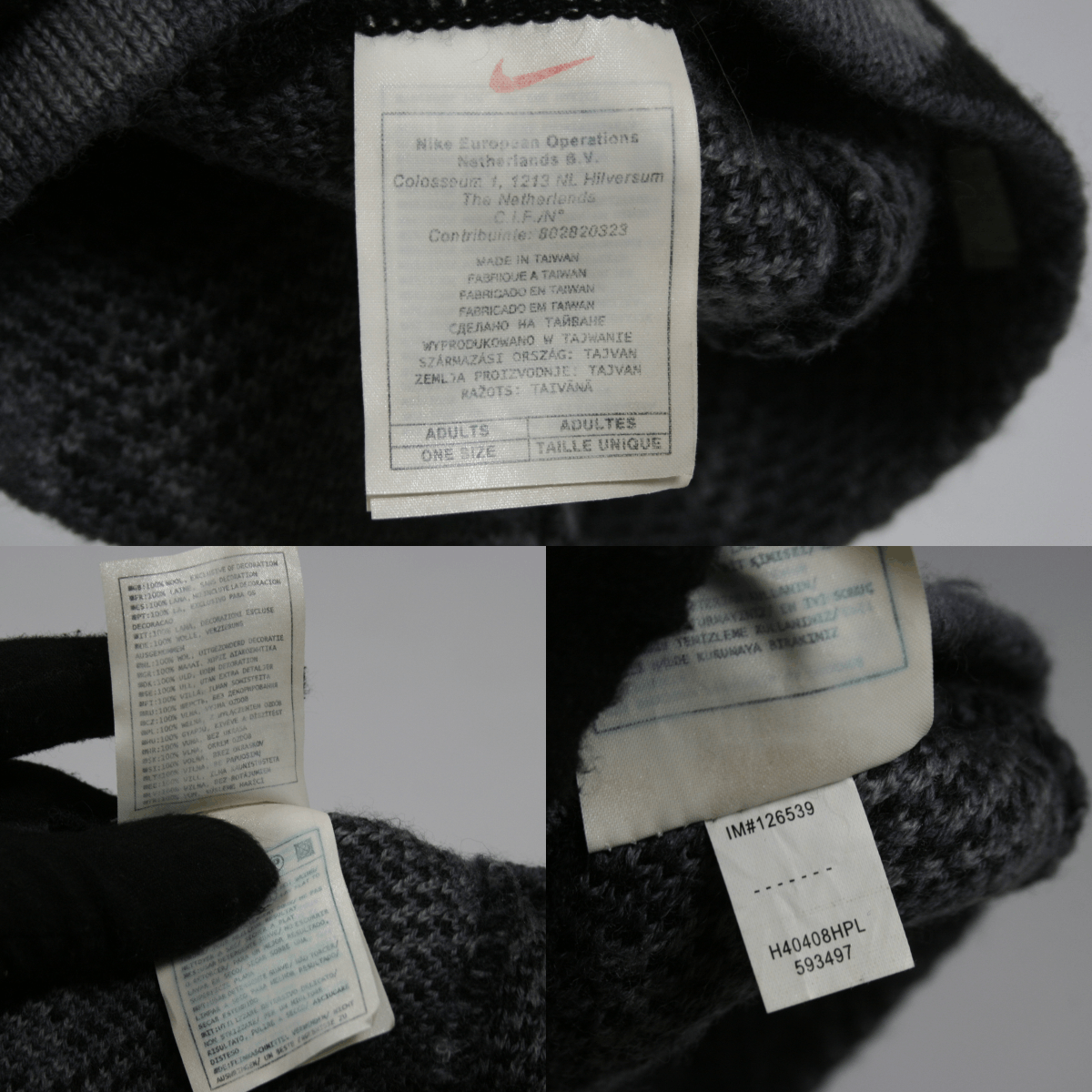 Nike 00S ACG Logo Camo Y2K Hat Vintage Size ONE SIZE - 4 Thumbnail