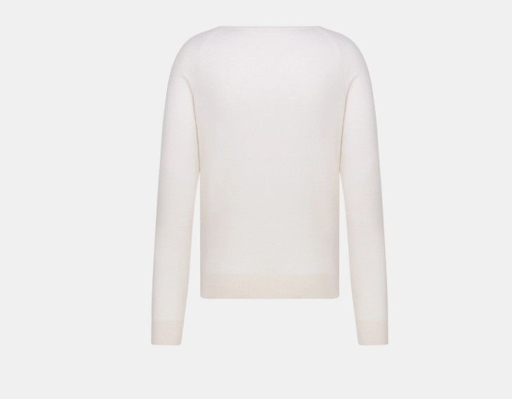 Dior o1w1db11224 Removable Bandana Sweater in White Size US L / EU 52-54 / 3 - 2 Thumbnail