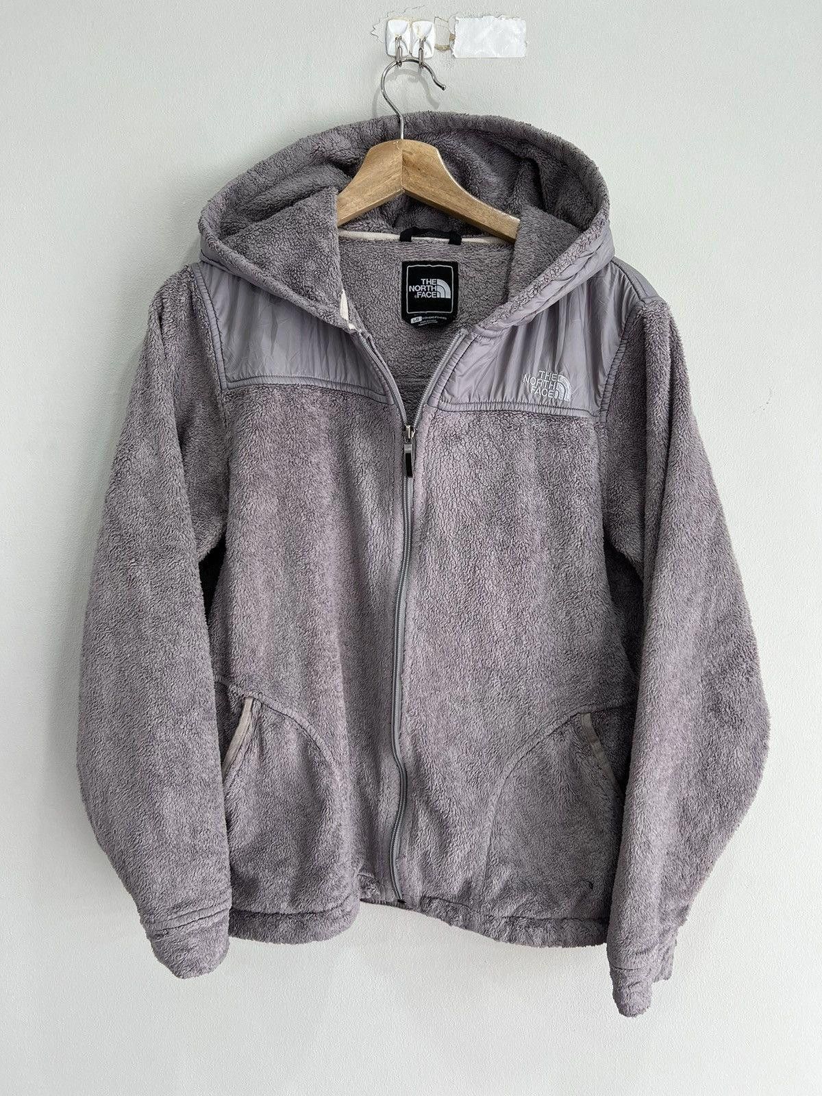 Vintage Vintage Womens North Face Fleece Hoodie sweater Size US L / EU 52-54 / 3 - 1 Thumbnail