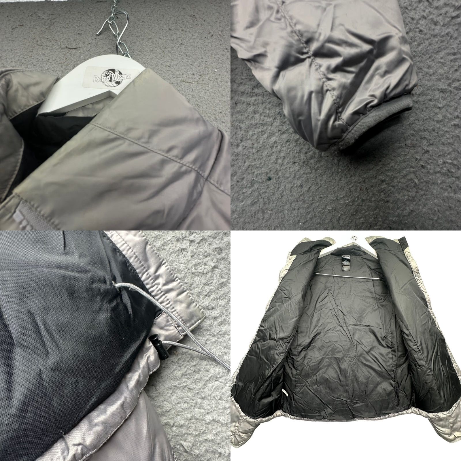 The North Face The North Face Aconcagua Down 550 Fill Puffer Jacket Womens Medium Silver Gray Size M / US 6-8 / IT 42-44 - 9 Thumbnail