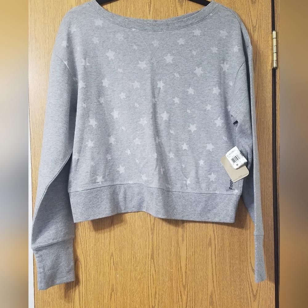 Reebok NWT Reebok Star Patterned Sweatshirt Size Medium Size M / US 6-8 / IT 42-44 - 1 Thumbnail