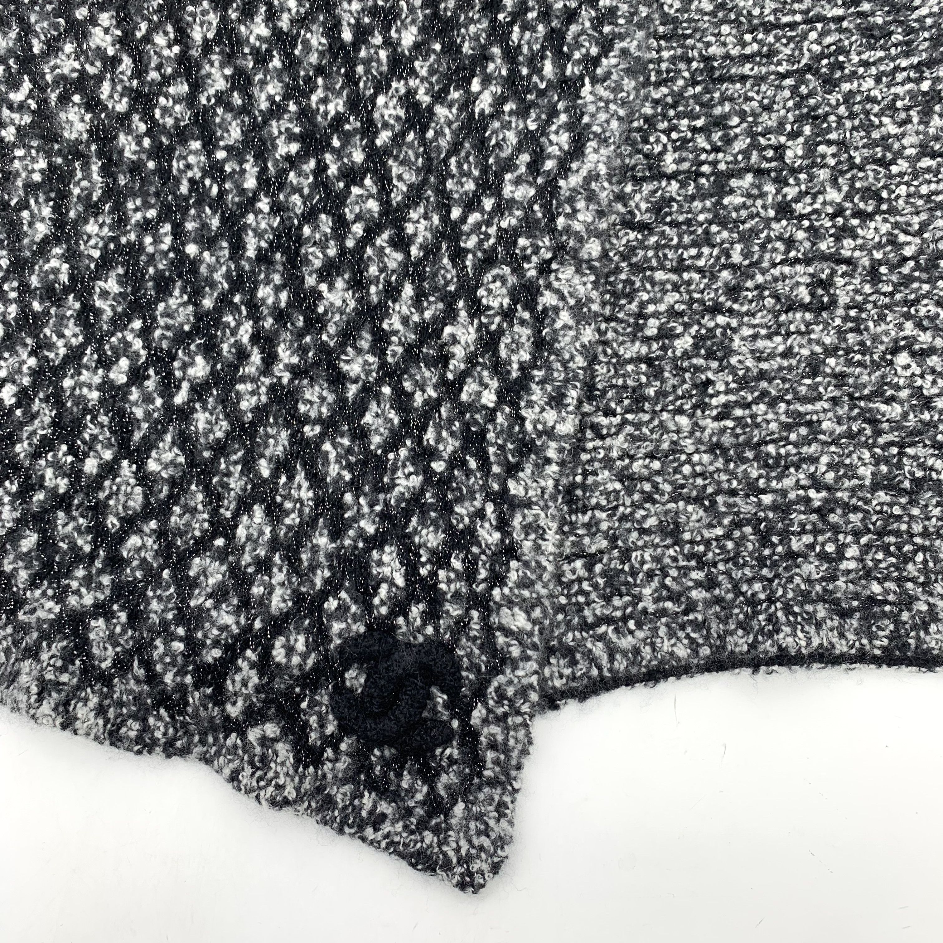 Chanel Chanel CC Cashmere Scarf Grey (35×210) Size ONE SIZE - 6 Thumbnail