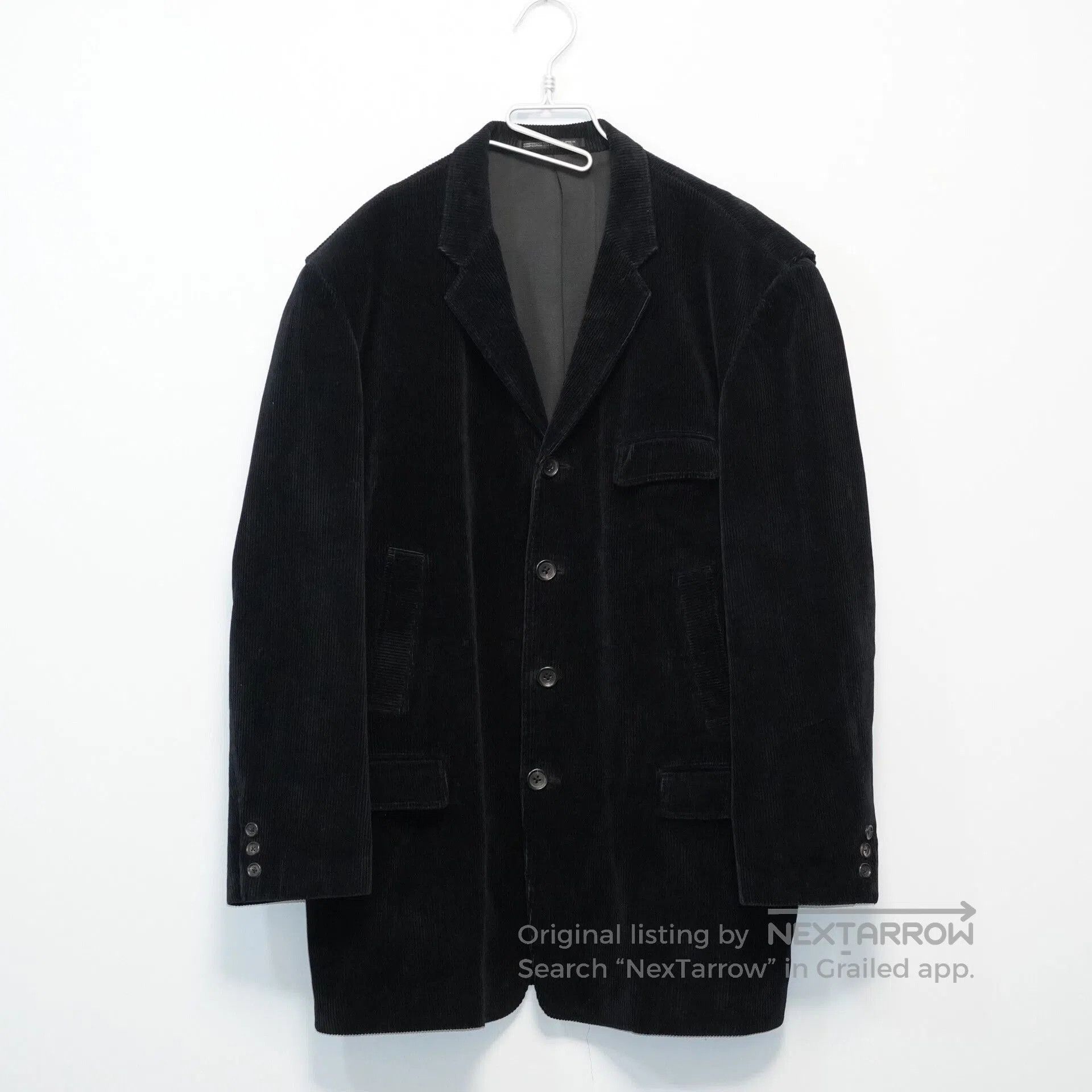 Yohji Yamamoto Yohji Yamamoto Corduroy Jacket. Size US M / EU 48-50 / 2 - 1 Thumbnail