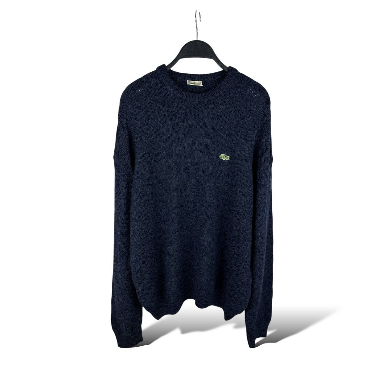 Lacoste Vintage Lacoste Wool Knit Sweater Crewneck Size US XL / EU 56 / 4 - 1 Thumbnail