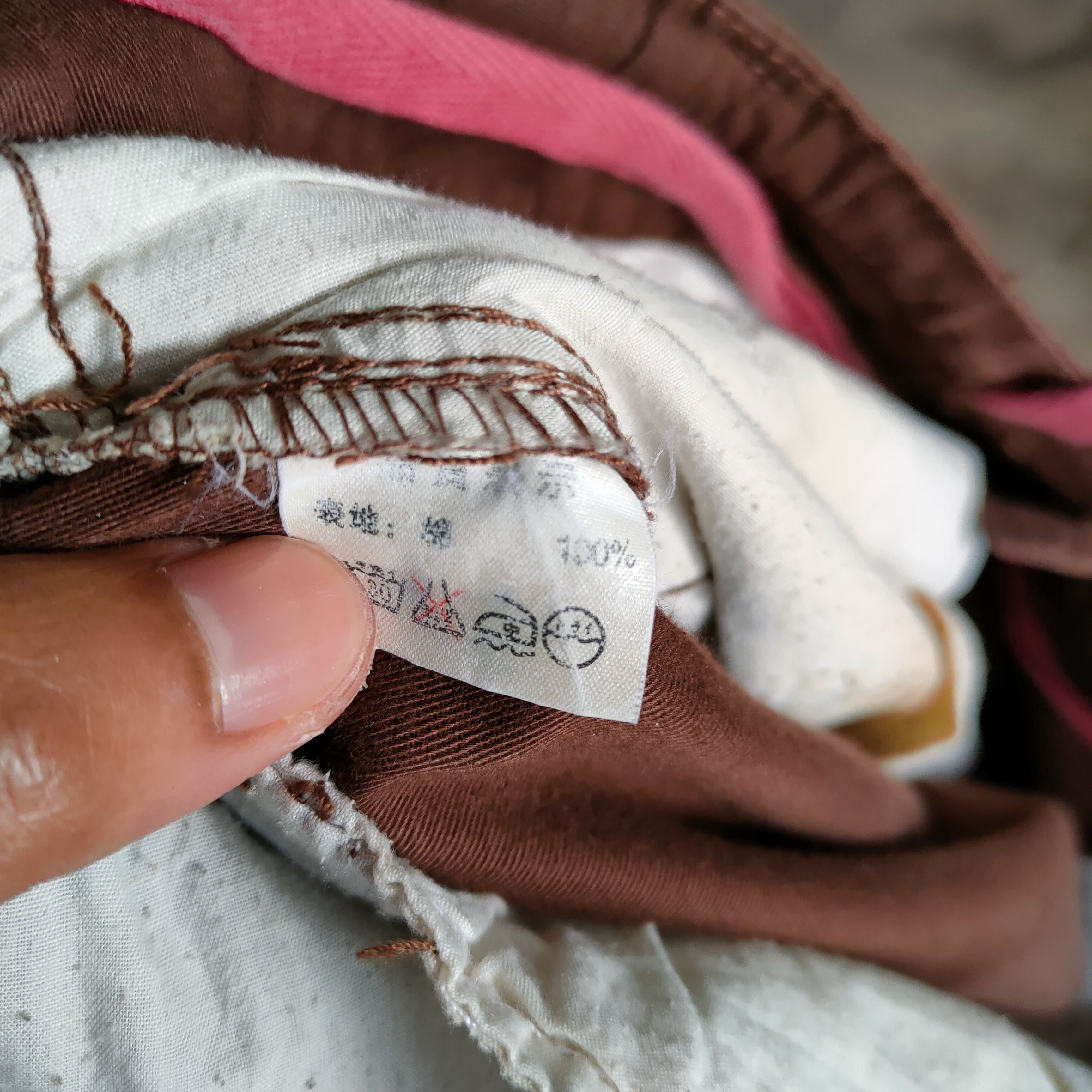 Japanese Brand × Vintage VINTAGE BREATH MINT 8 POCKET BROWN CARGO PANTS Size US 34 / EU 50 - 14 Thumbnail