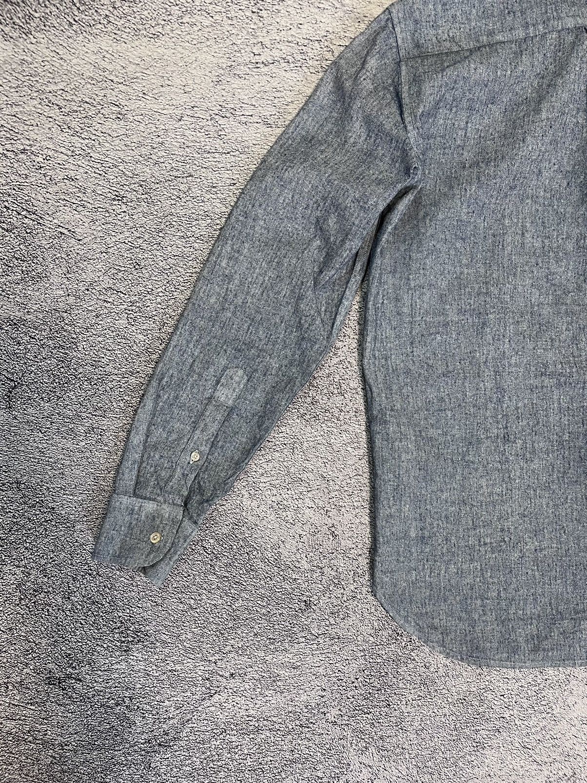 Our Legacy Our Legacy Men’s Shirt Button-Down Long Sleeve Hemp Organic Size US S / EU 44-46 / 1 - 14 Thumbnail