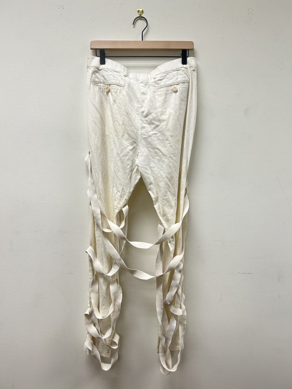Helmut Lang SS 2004 Sample Bondage Trousers Size US 32 / EU 48 - 4 Thumbnail