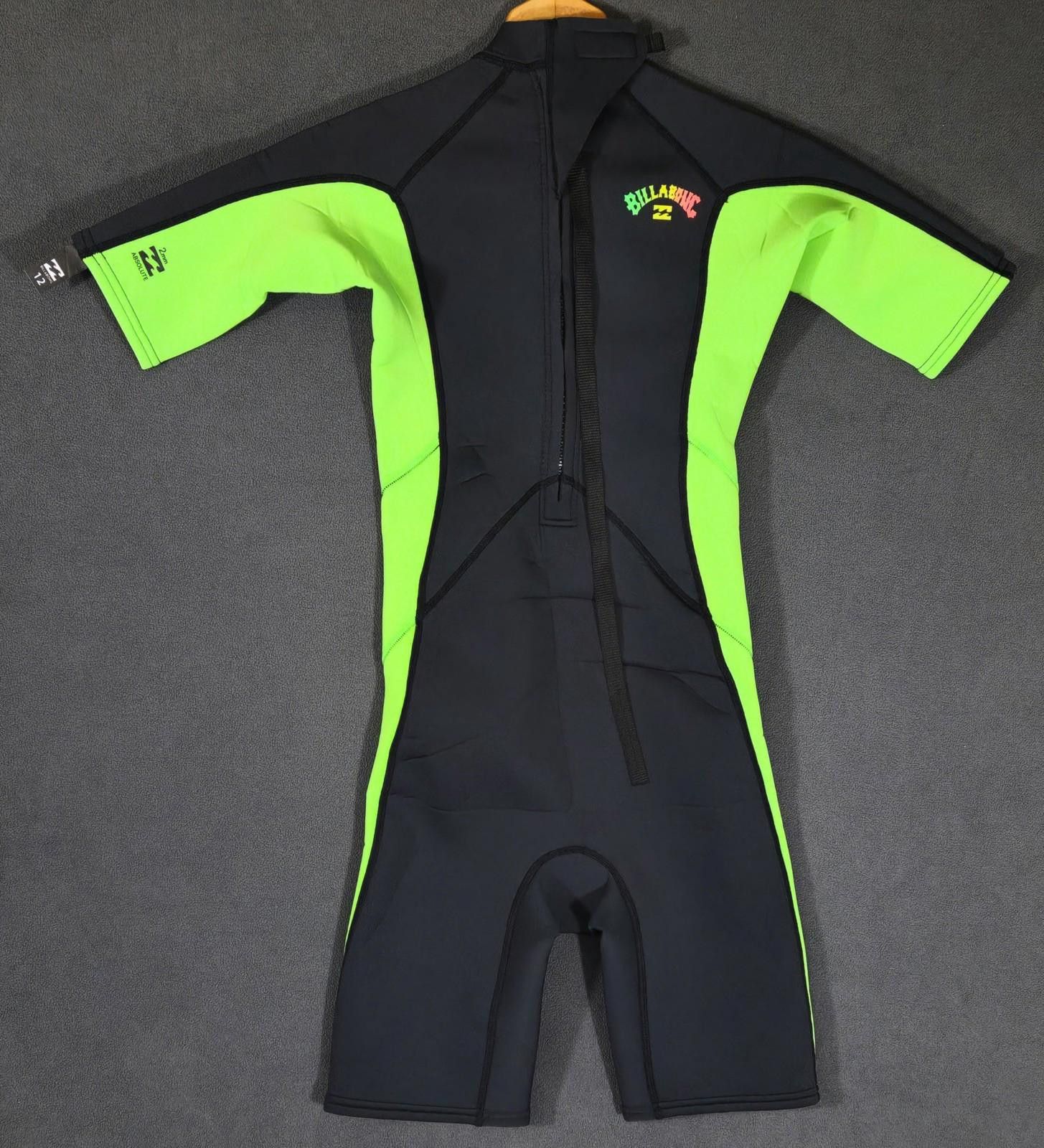 Billabong Youth Absolute 2mm Shorty Wetsuit Size 12