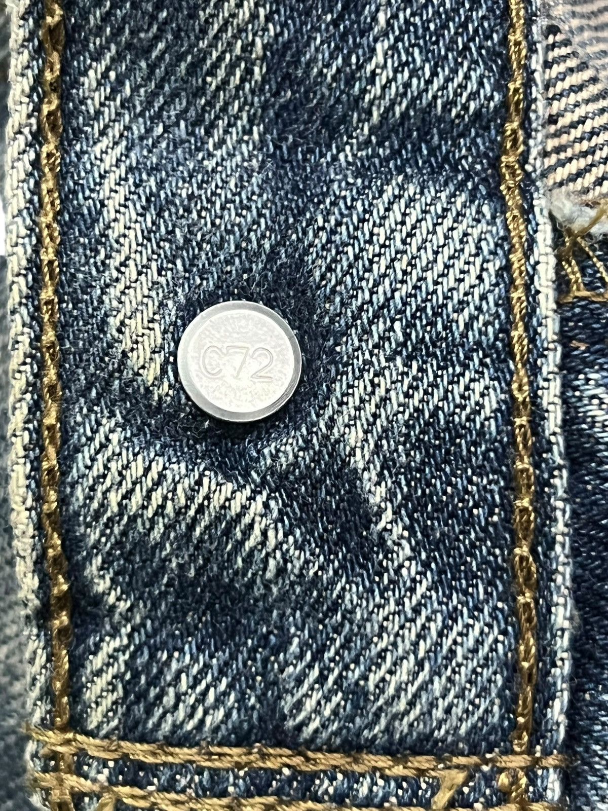 Levi's Vintage Y2K Levi’s 533 - Faded Mud Wash, Distressed Denim Size US 30 / EU 46 - 12 Thumbnail