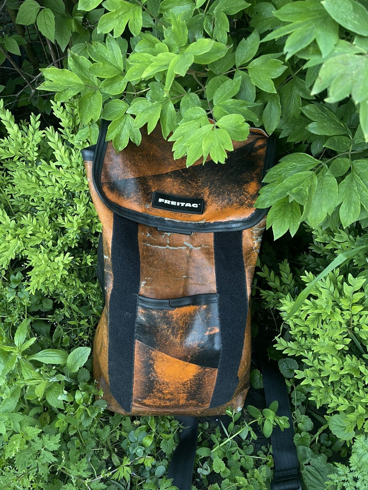 Freitag Freitag big backpack bag orange / black Size ONE SIZE - 24 Thumbnail