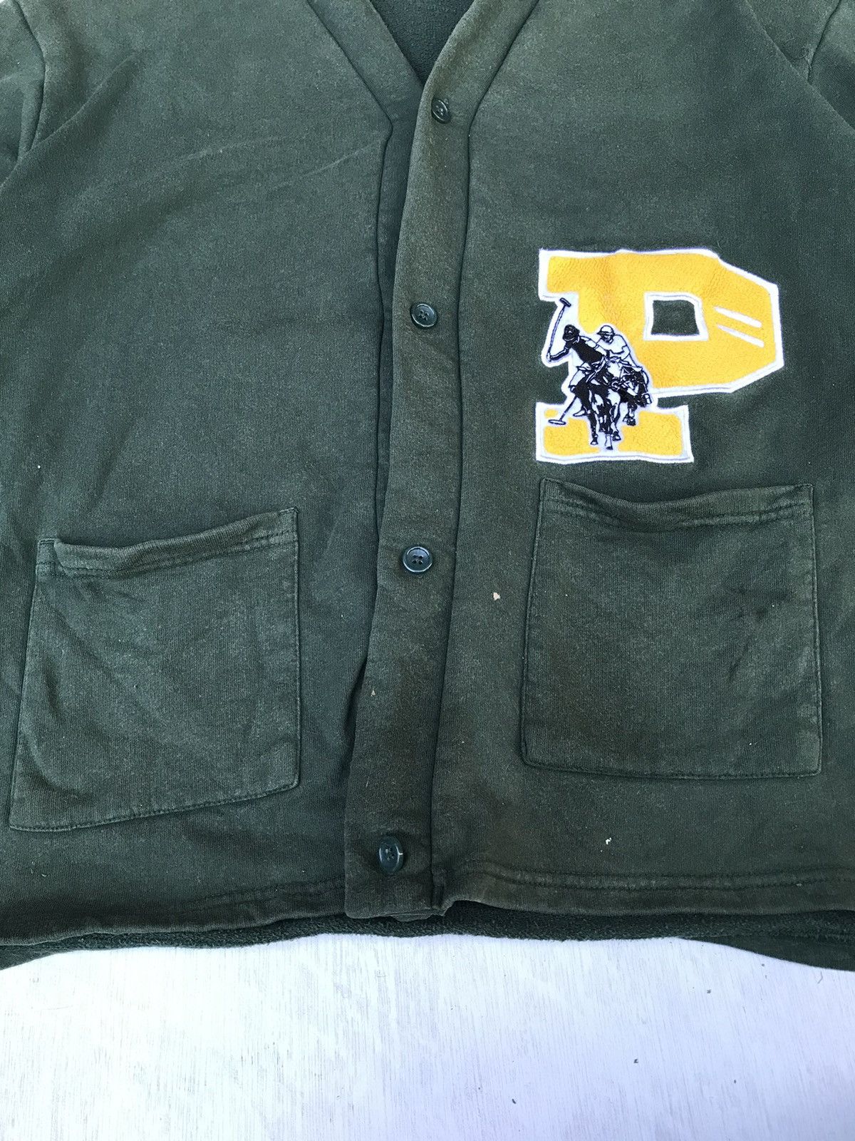 U.S. Polo Assn. × Vintage vintage us polo assn big pony logo knitwear cardigan Size US L / EU 52-54 / 3 - 5 Thumbnail