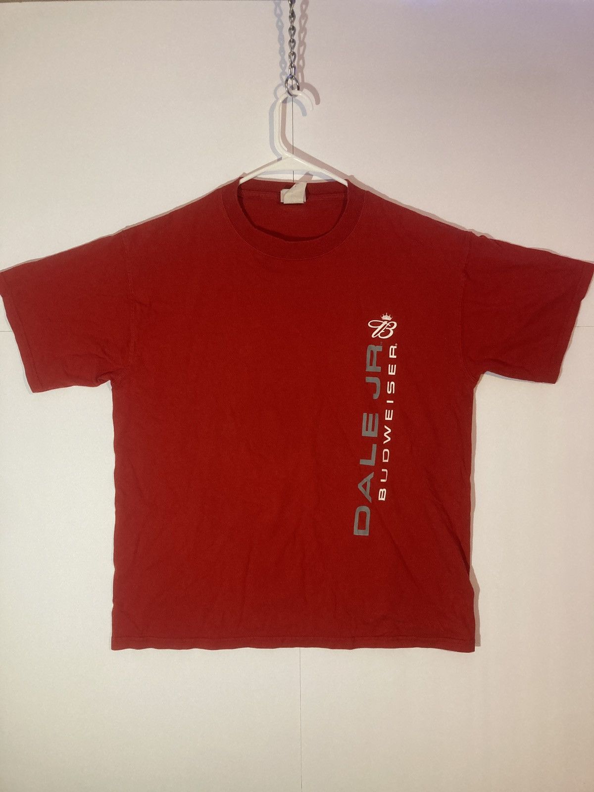 NASCAR × Vintage Vintage Dale Earnhardt Jr Budweiser 2004 Graphic Tee Size US L / EU 52-54 / 3 - 2 Thumbnail