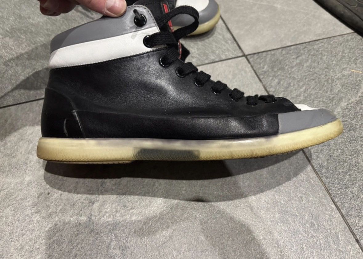 Prada Prada hi-tops Size US 12 / EU 45 - 2 Thumbnail