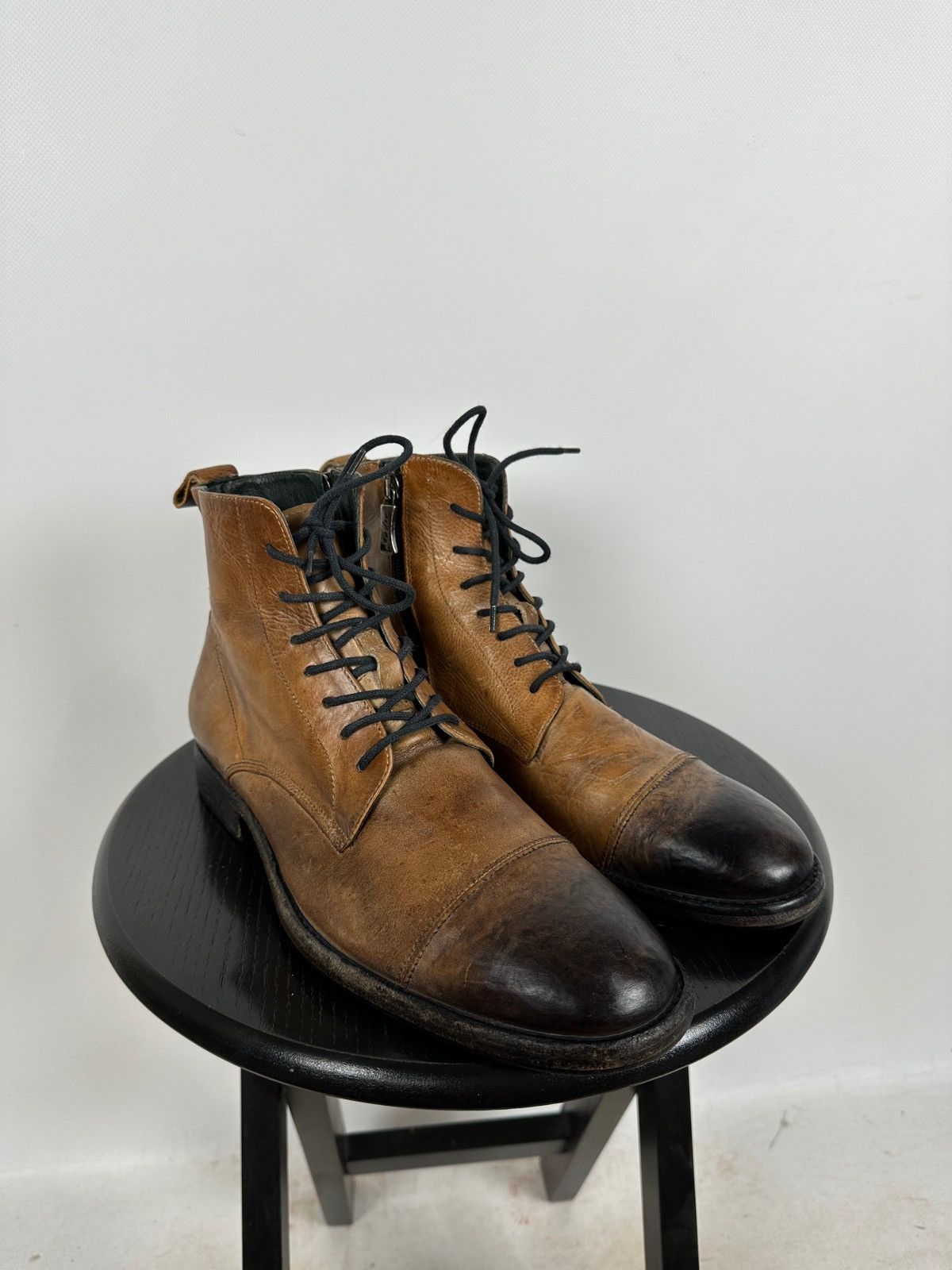 Vintage We Are The Original Hand Craft Leather Ankle Boots Size US 8 / EU 41 - 7 Thumbnail