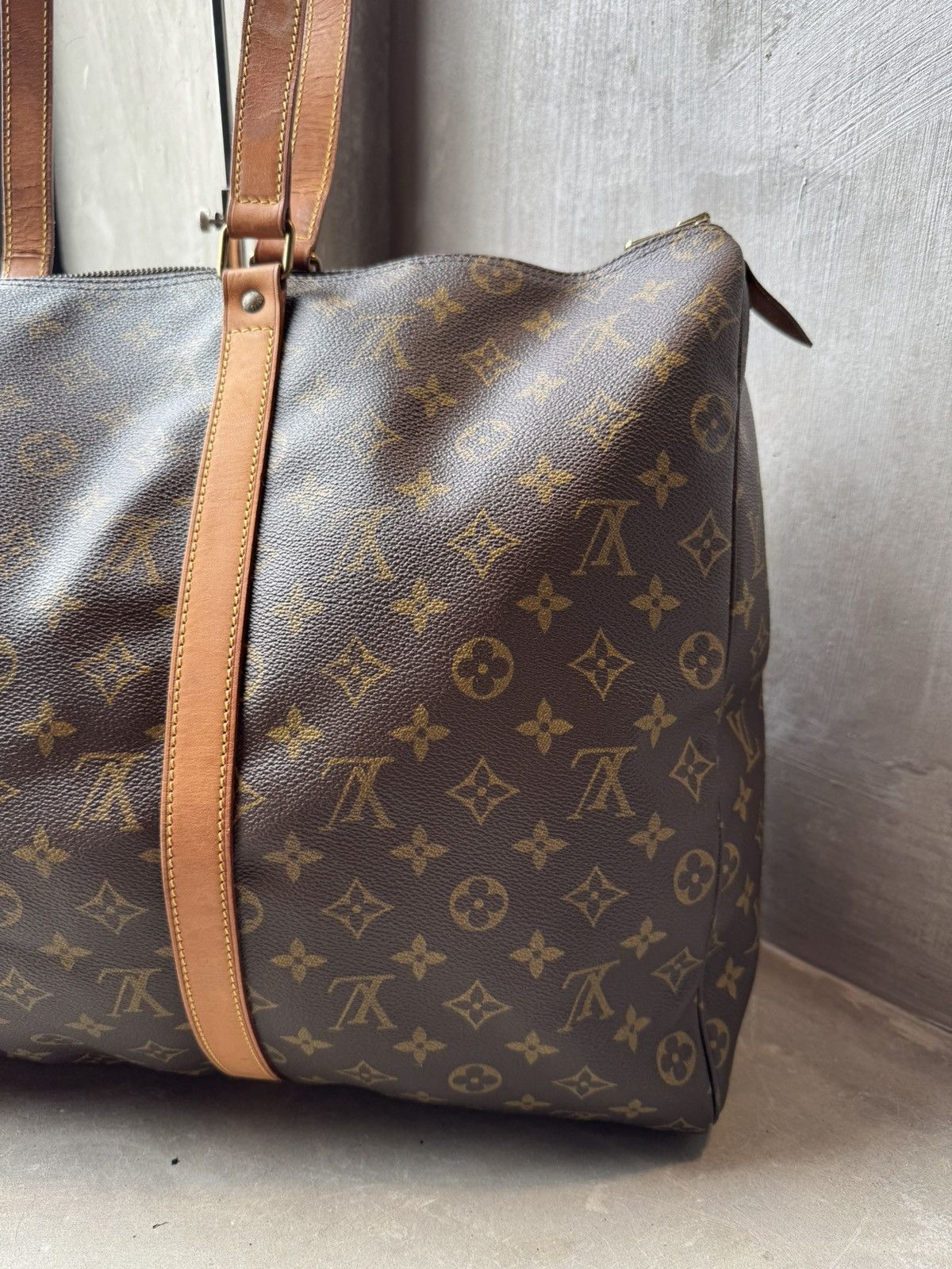 Louis Vuitton Louis Vuitton Monogram Flannery 45 Tote Bag Brown Size ONE SIZE - 2 Thumbnail