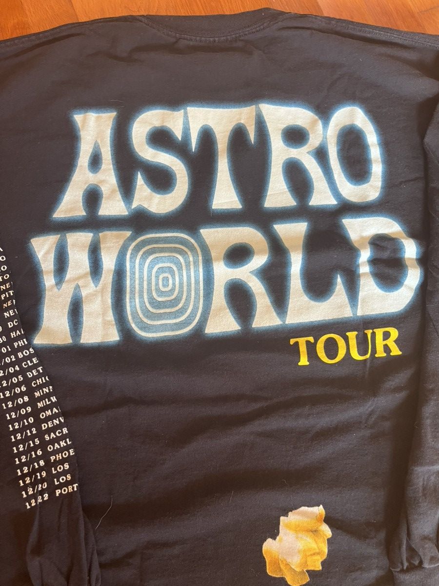 Travis Scott Travis Scott Astroworld Long Sleeve Merch Shirt Size US L / EU 52-54 / 3 - 8 Thumbnail