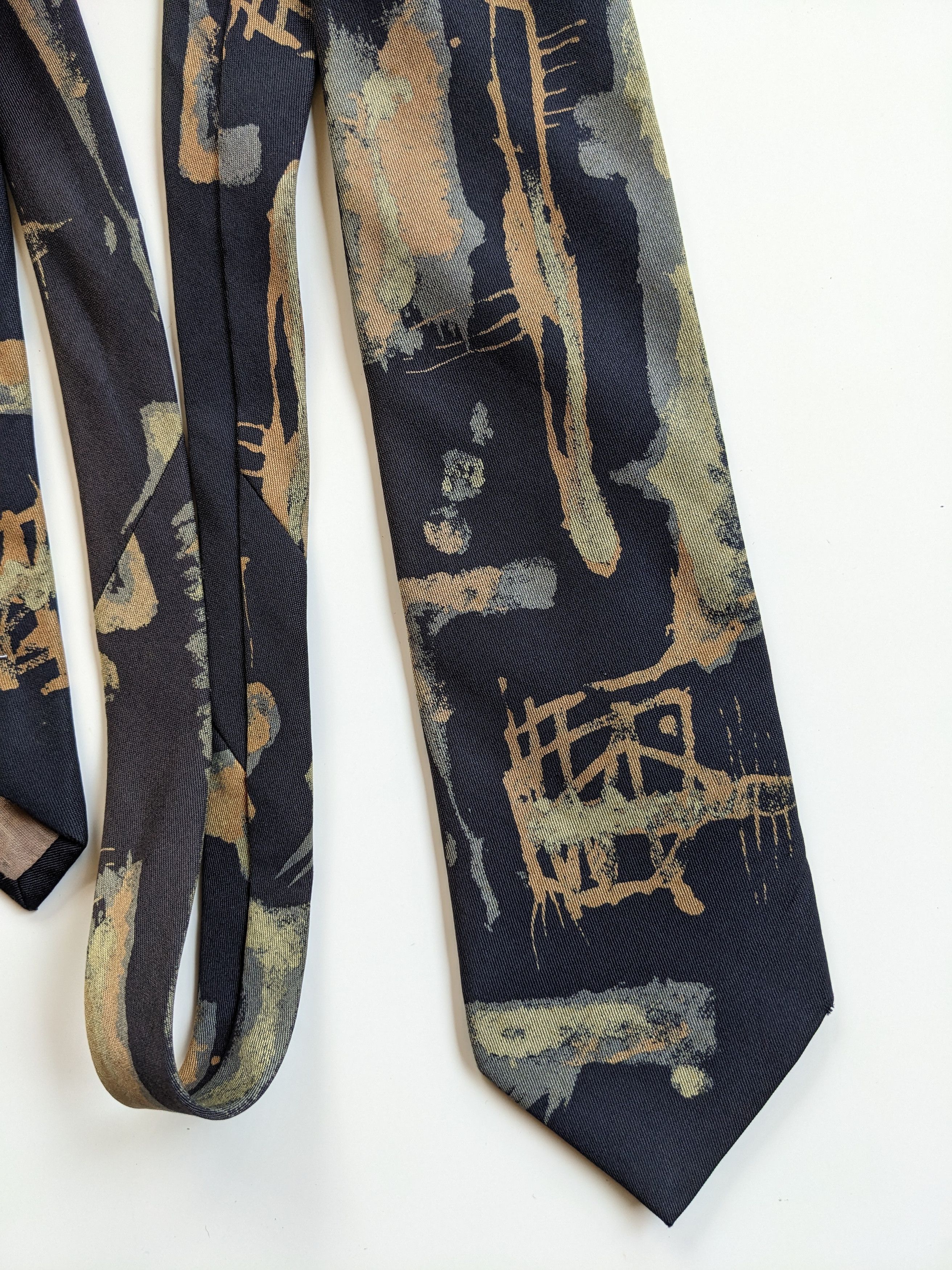Issey Miyake Vintage Issey Miyake necktie Size ONE SIZE - 2 Thumbnail