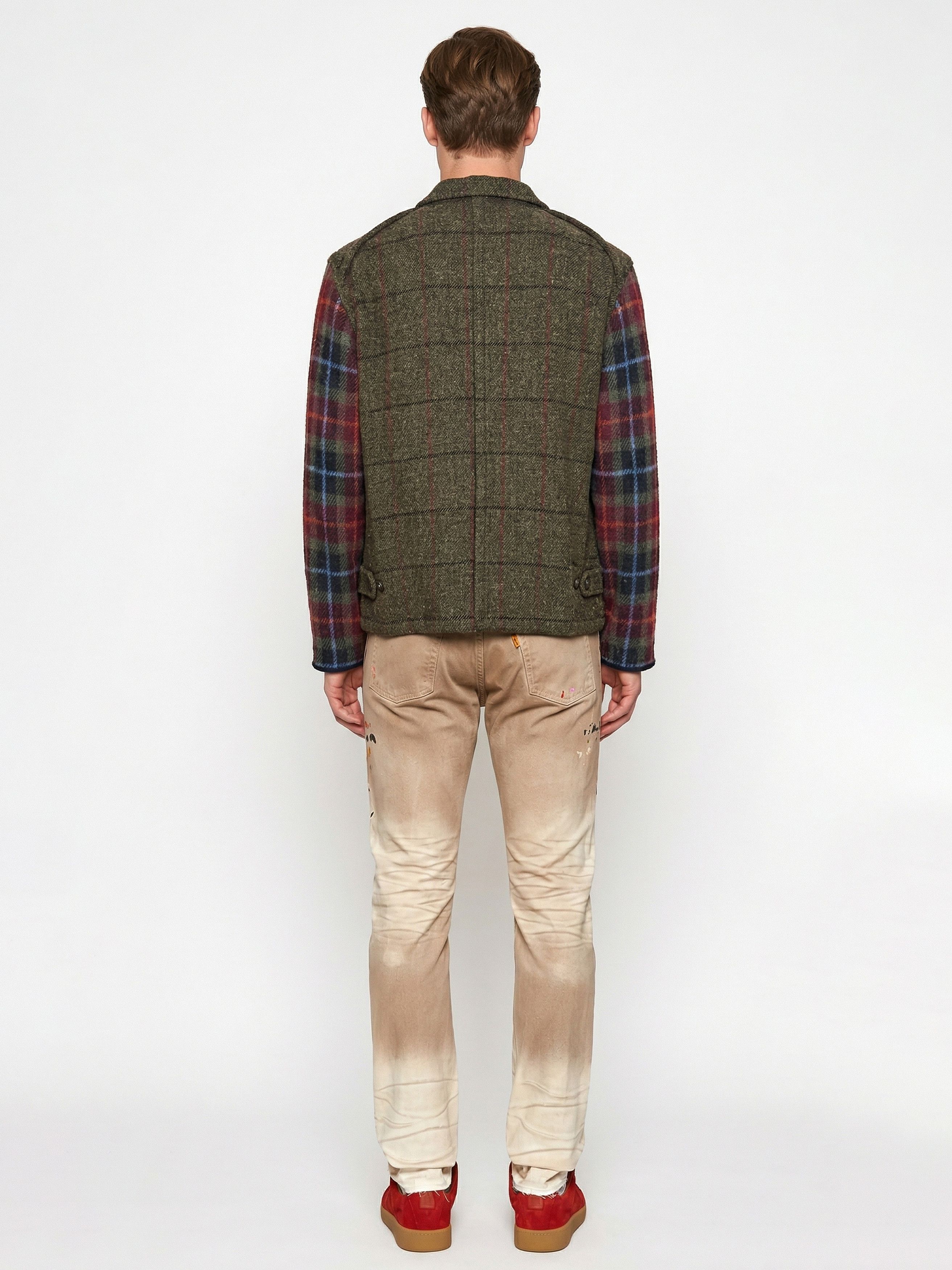 Undercover Runway FW'25 Harris Tweed Plaid Jacket Size US L / EU 52-54 / 3 - 19 Thumbnail