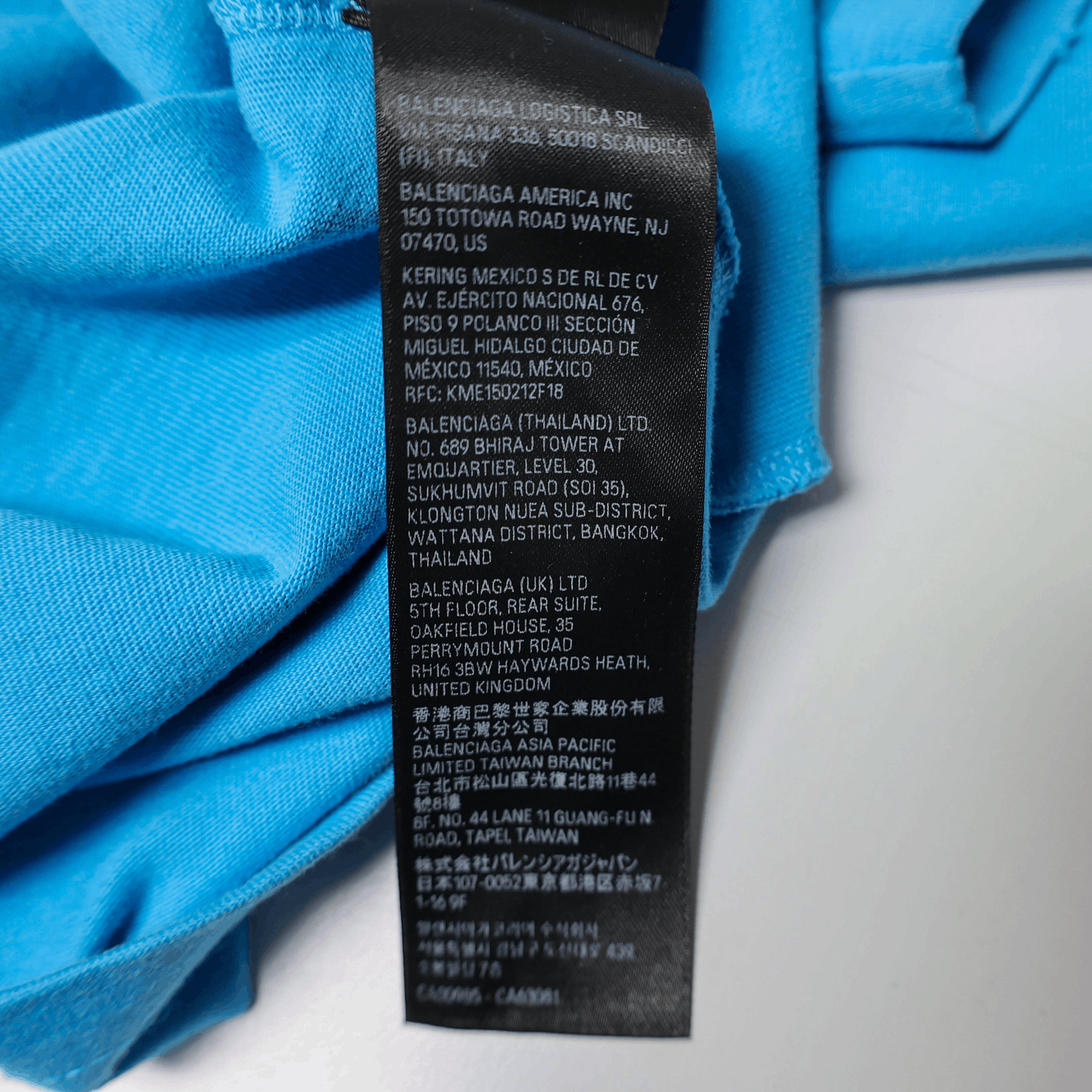 Balenciaga Balenciaga Blue Political Presidential Campaign Logo T Shirt Size US XS / EU 42 / 0 - 13 Thumbnail