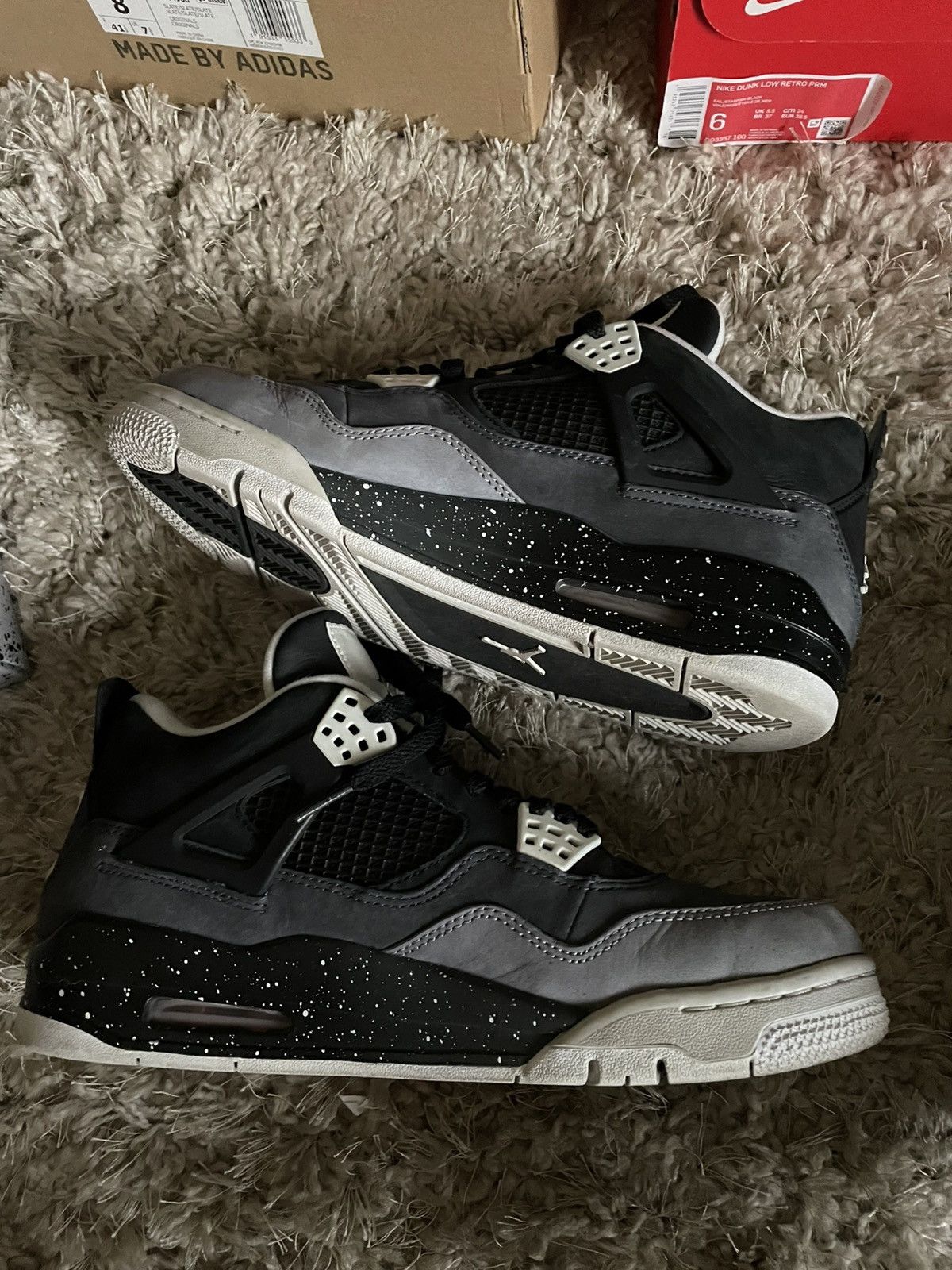 Nike Jordan 4 Fear 2013 Release Size US 8.5 / EU 41-42 - 3 Thumbnail