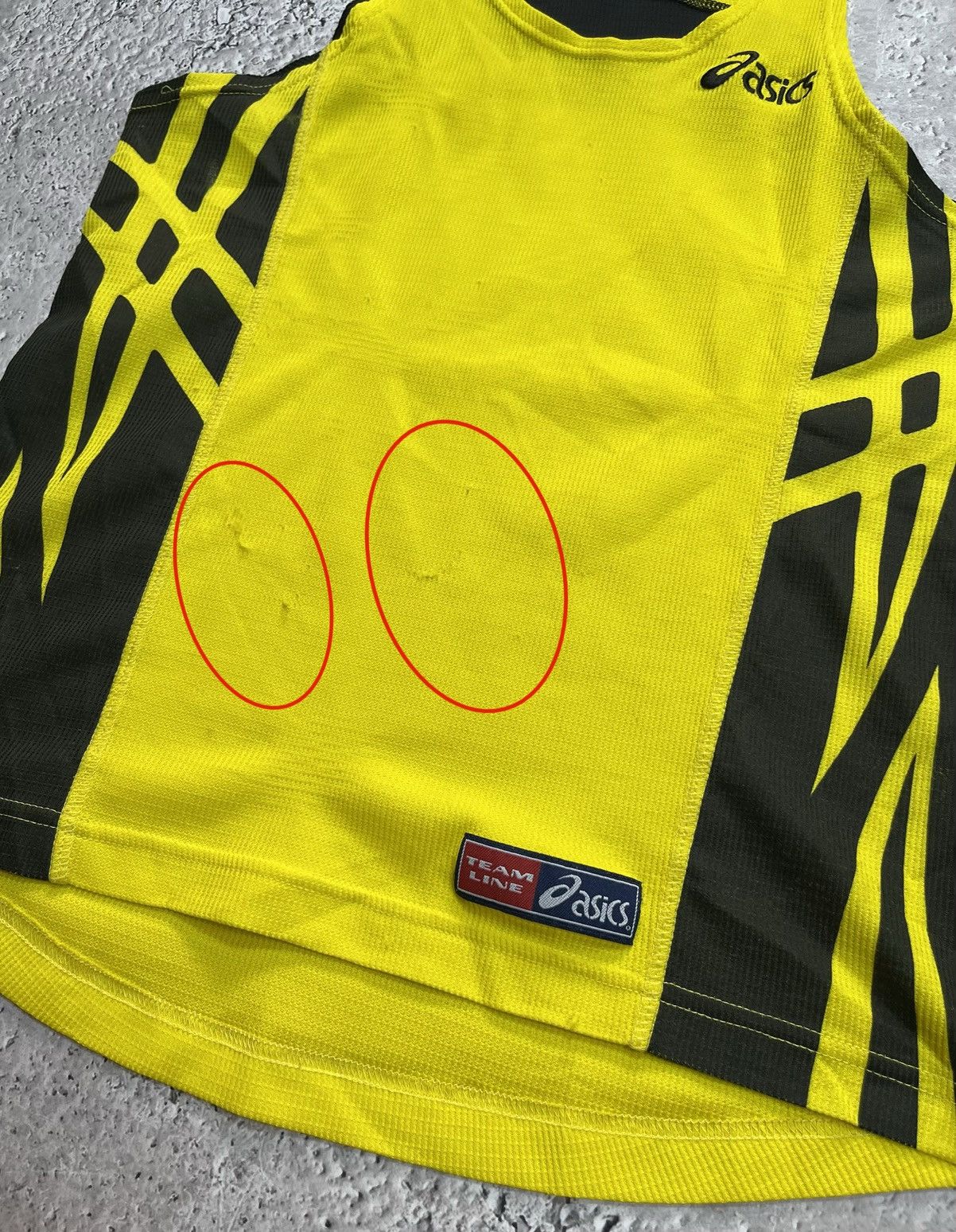 Asics Vintage Asics Team Line Running Tank Top Size M Hong Kong Size M / US 6-8 / IT 42-44 - 5 Thumbnail