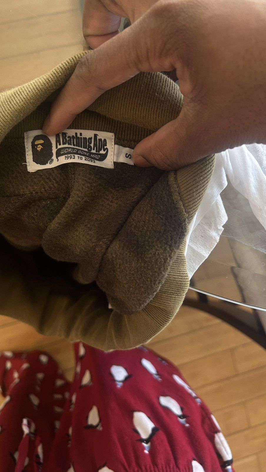 Bape 1st Camo Jacquard Sweat Pants Size US 30 / EU 46 - 5 Thumbnail