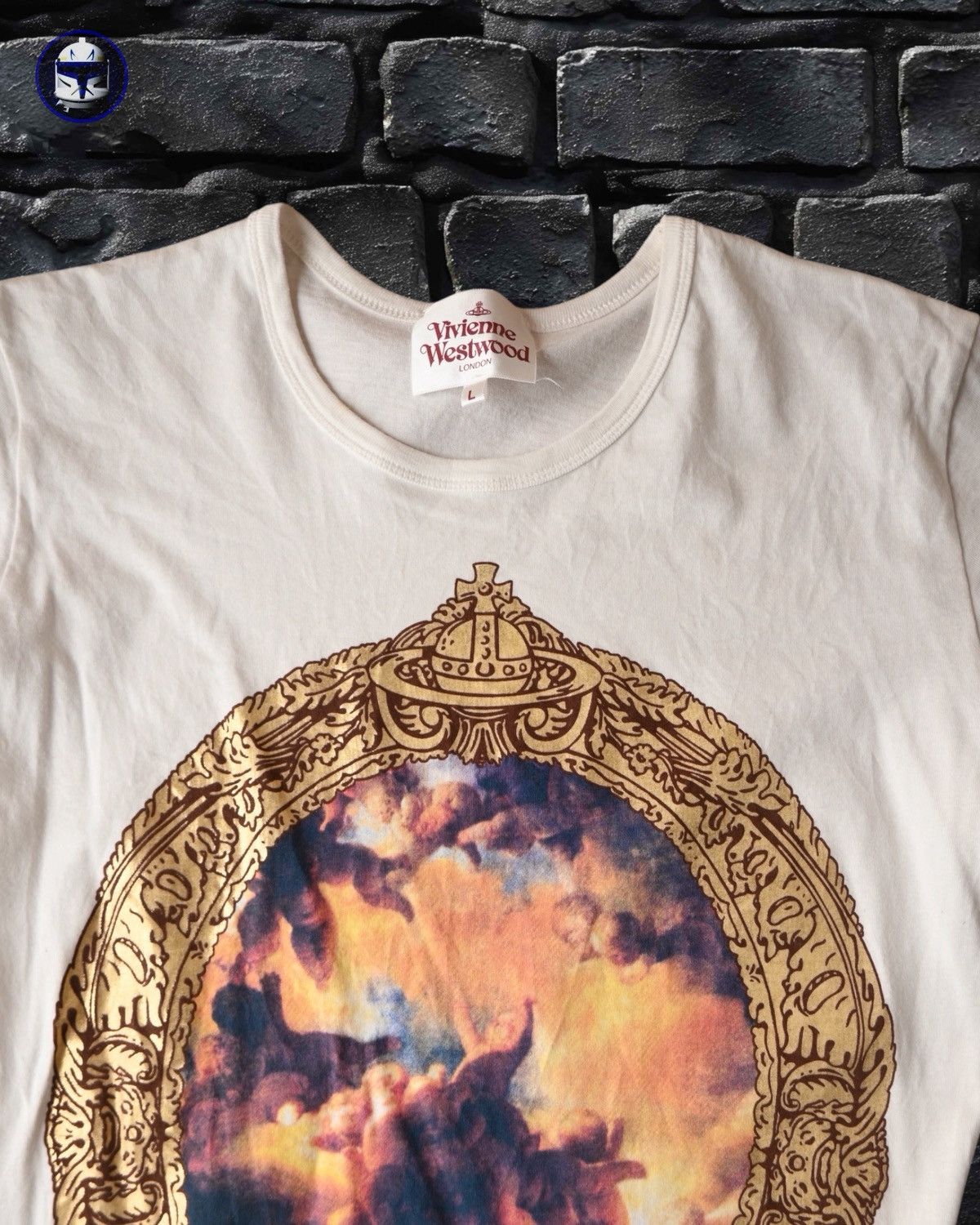 Vivienne Westwood Vivienne Westwood Archive „Portrait“ Putti Framed T-Shirt Size US L / EU 52-54 / 3 - 2 Thumbnail
