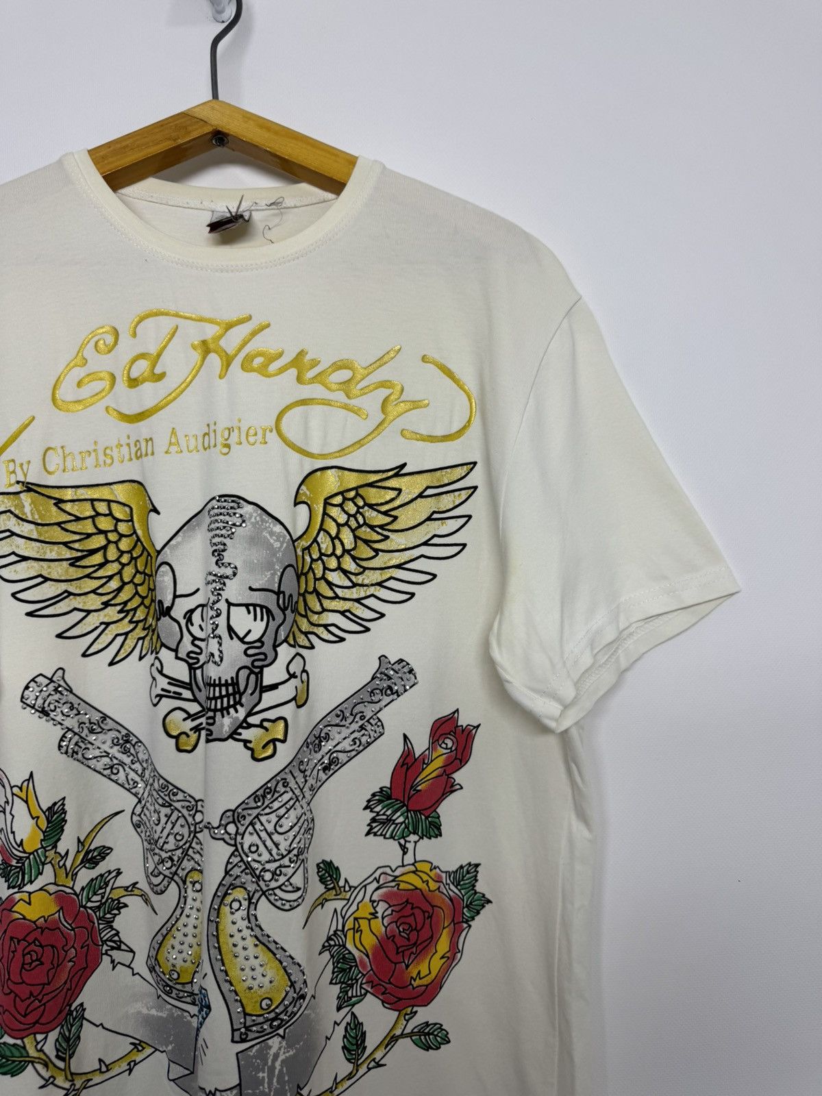 Ed Hardy Vintage Ed Hardy Guns Big Logo T-Shirt 90’s Size US S / EU 44-46 / 1 - 7 Thumbnail