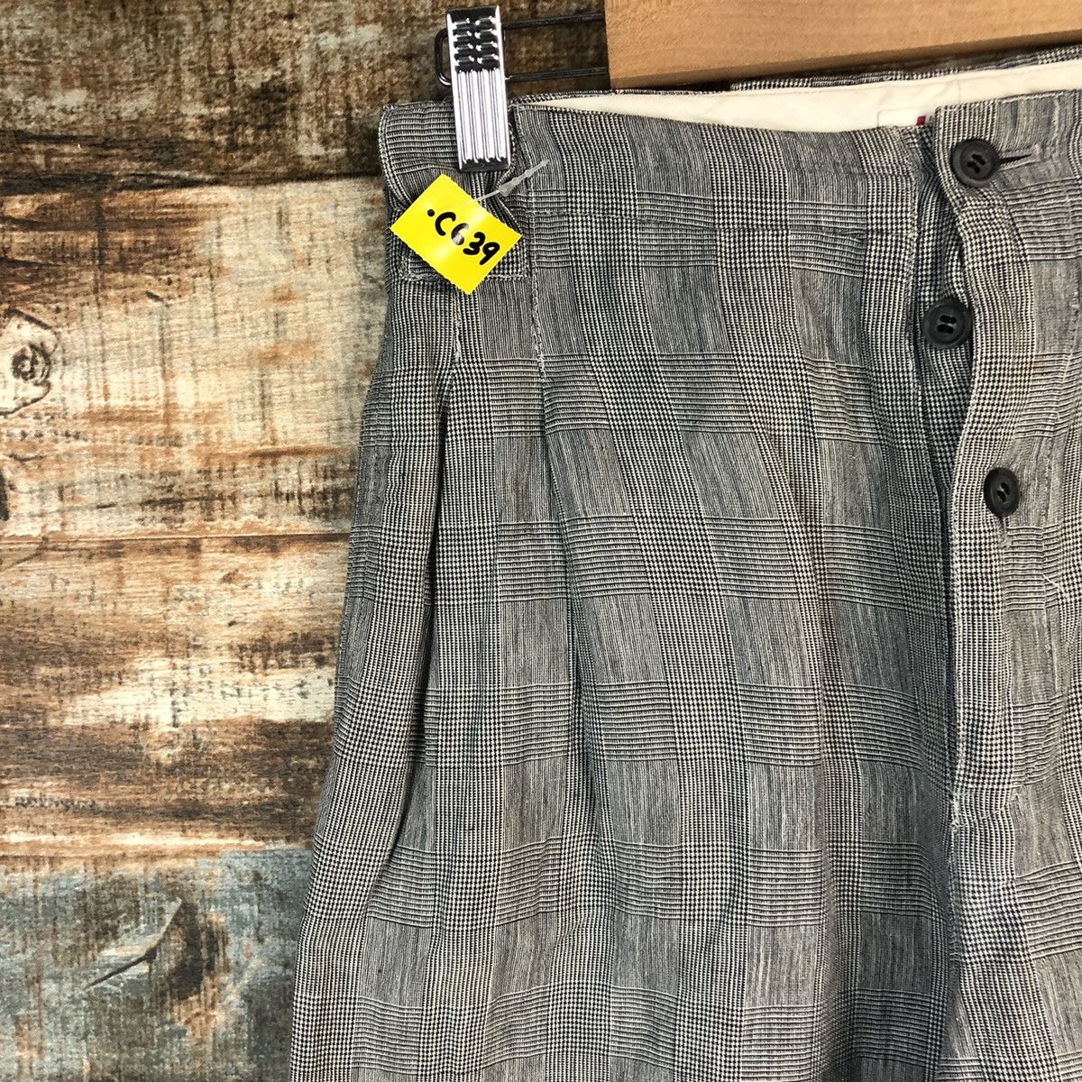 Issey Miyake DL Issey Miyaki Japan Gray palazo Pants #C639 Size 25" / US 0 / IT 36 - 7 Thumbnail