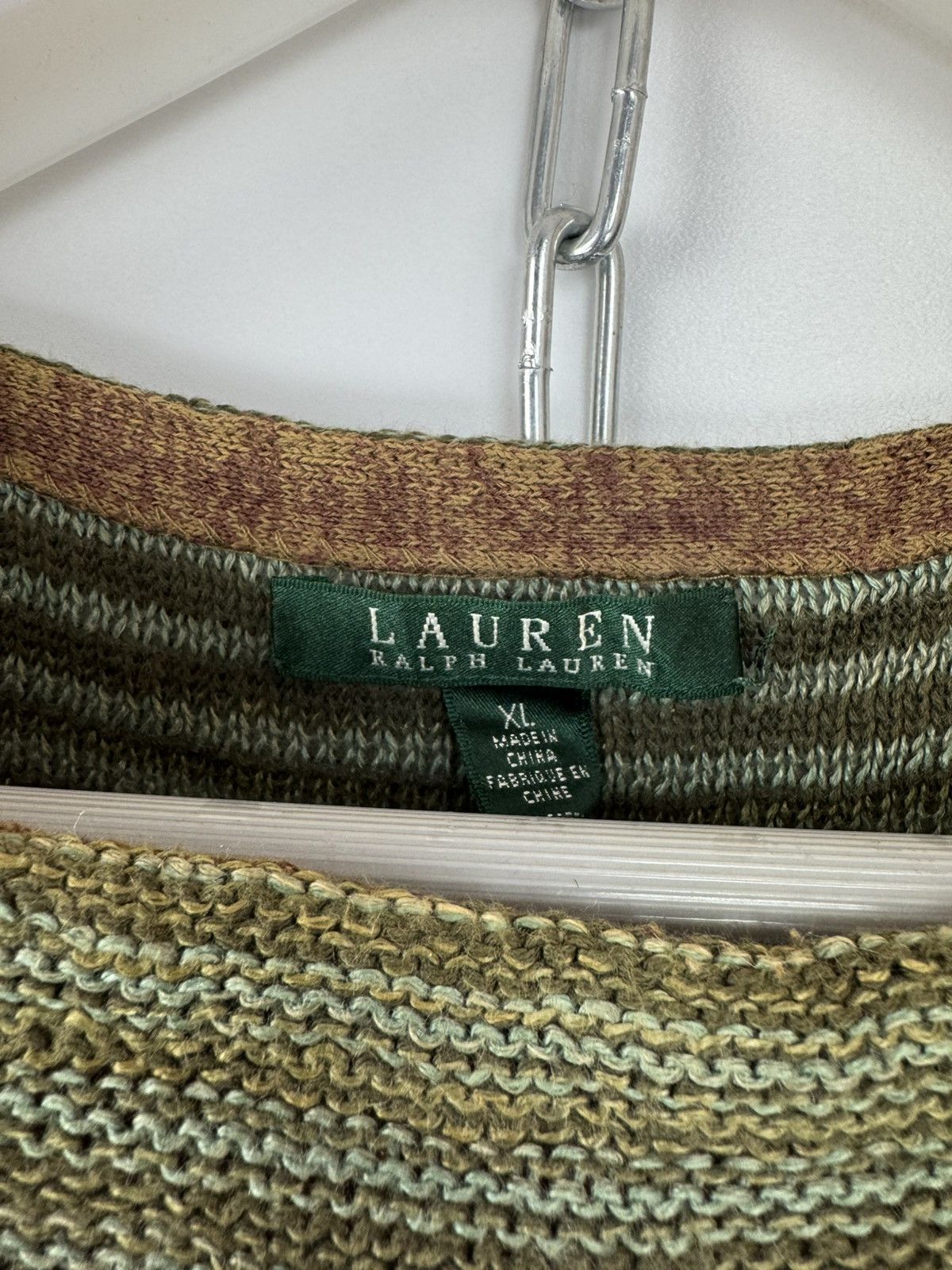 Lauren Ralph Lauren Lauren Ralph Lauren Vintage Cotton/Linen sweater Sleeve less Size XL / US 12-14 / IT 48-50 - 2 Thumbnail