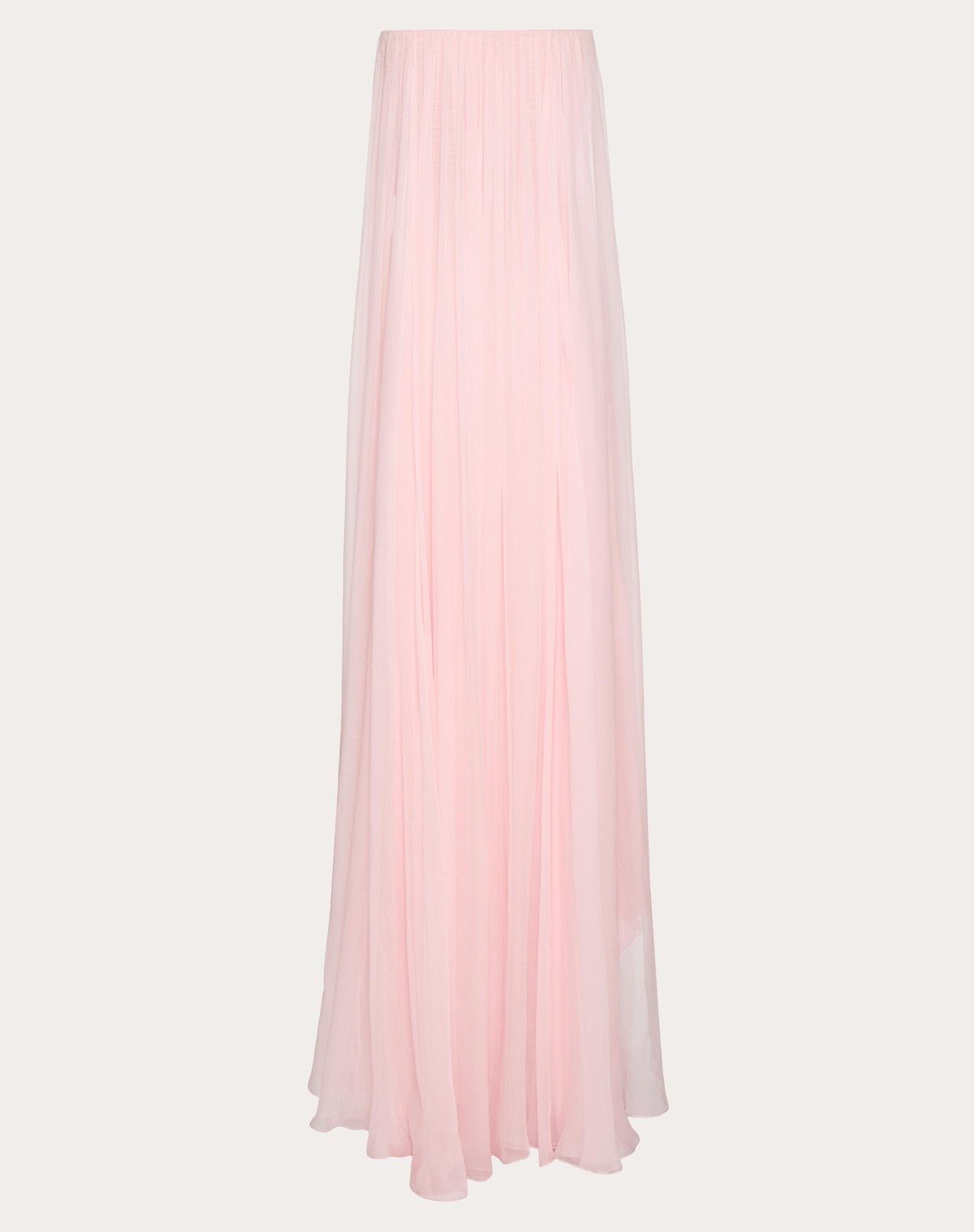 Valentino o1s1wg110525 Chiffon Gown in Pink Size M / US 6-8 / IT 42-44 - 2 Thumbnail