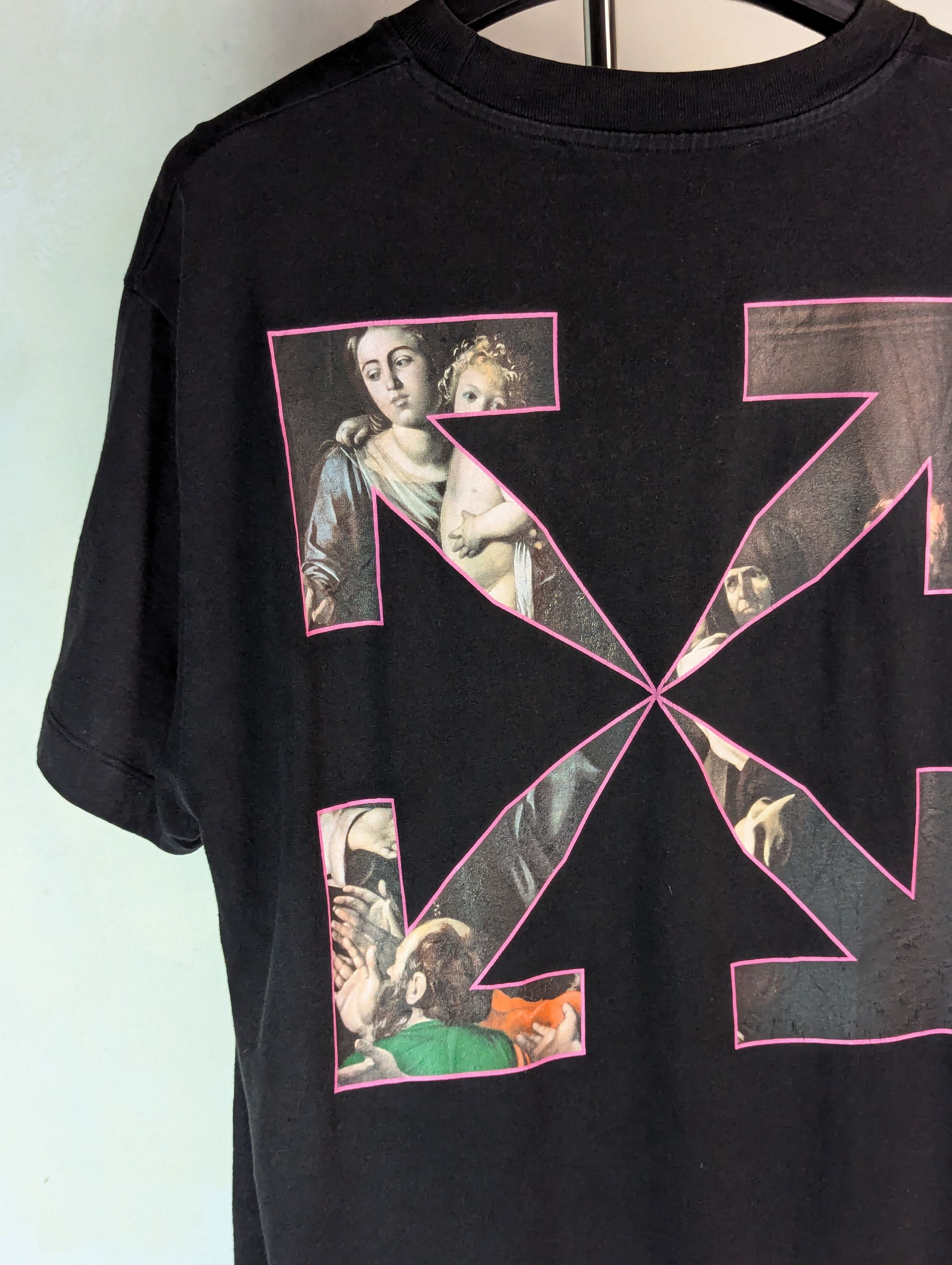 Off-White Off White Caravaggio T Black Xs Oversized Size US S / EU 44-46 / 1 - 11 Thumbnail