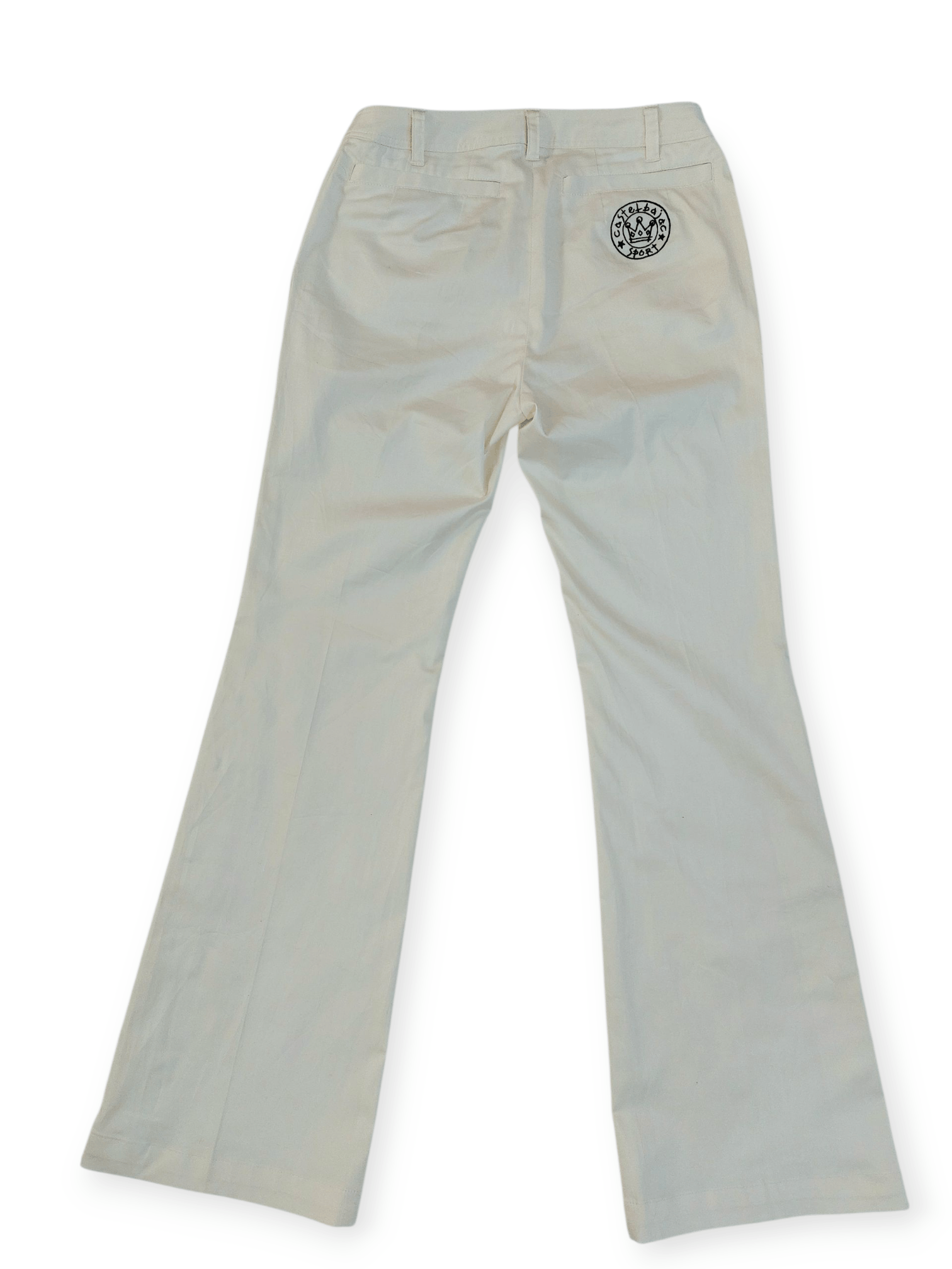 If Six Was Nine Castelbajac Flare Laces Up Buttons with Embroidered Logo Size 26" / US 2 / IT 38 - 10 Thumbnail